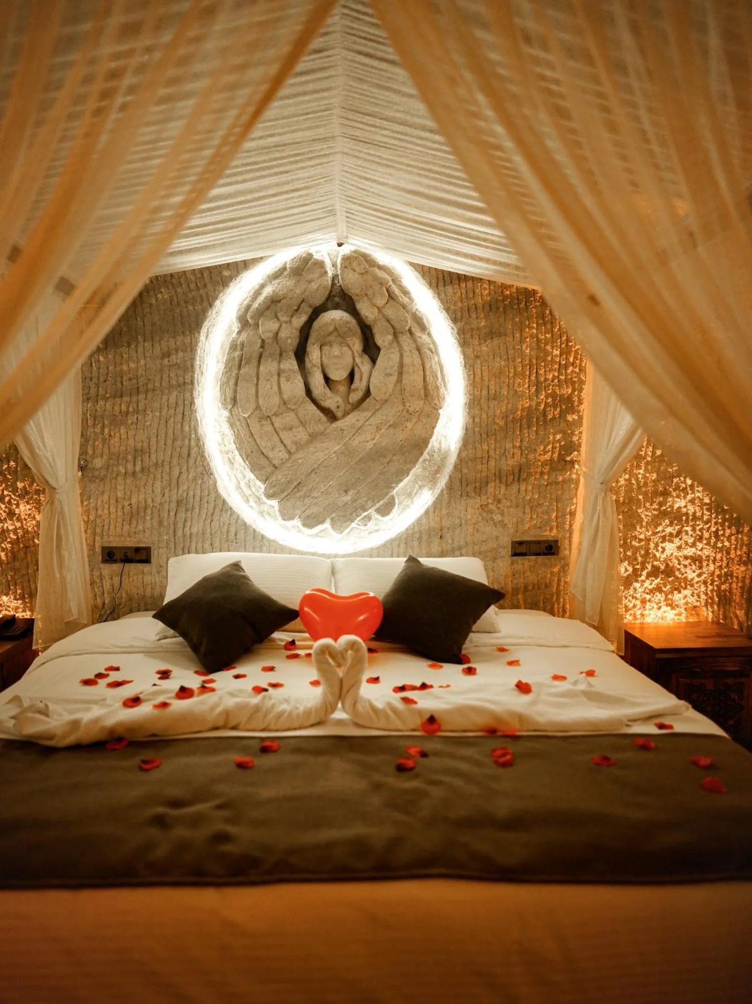 Bed in Lost City Cappadocia