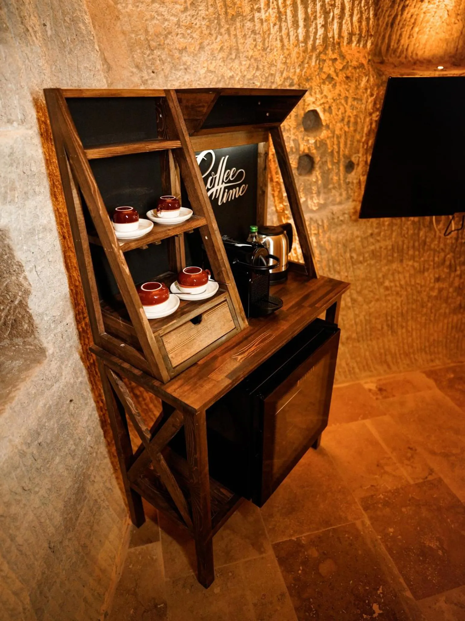 Coffee/tea facilities in Lost City Cappadocia