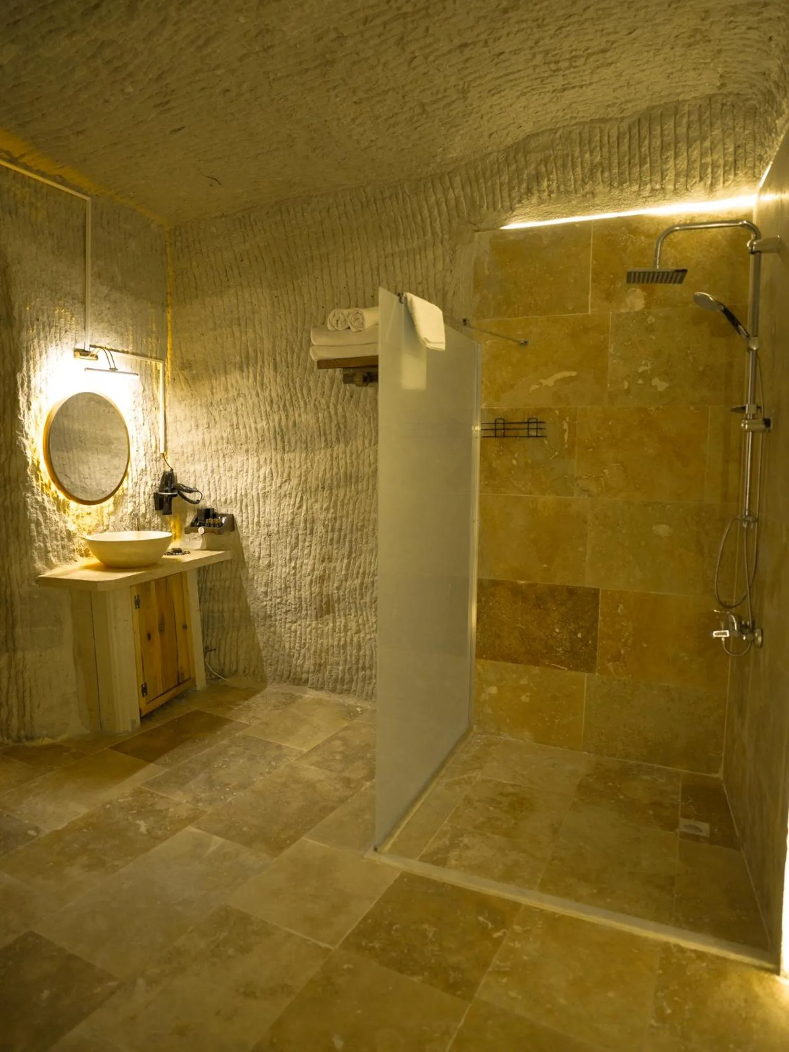 Shower in Lost City Cappadocia