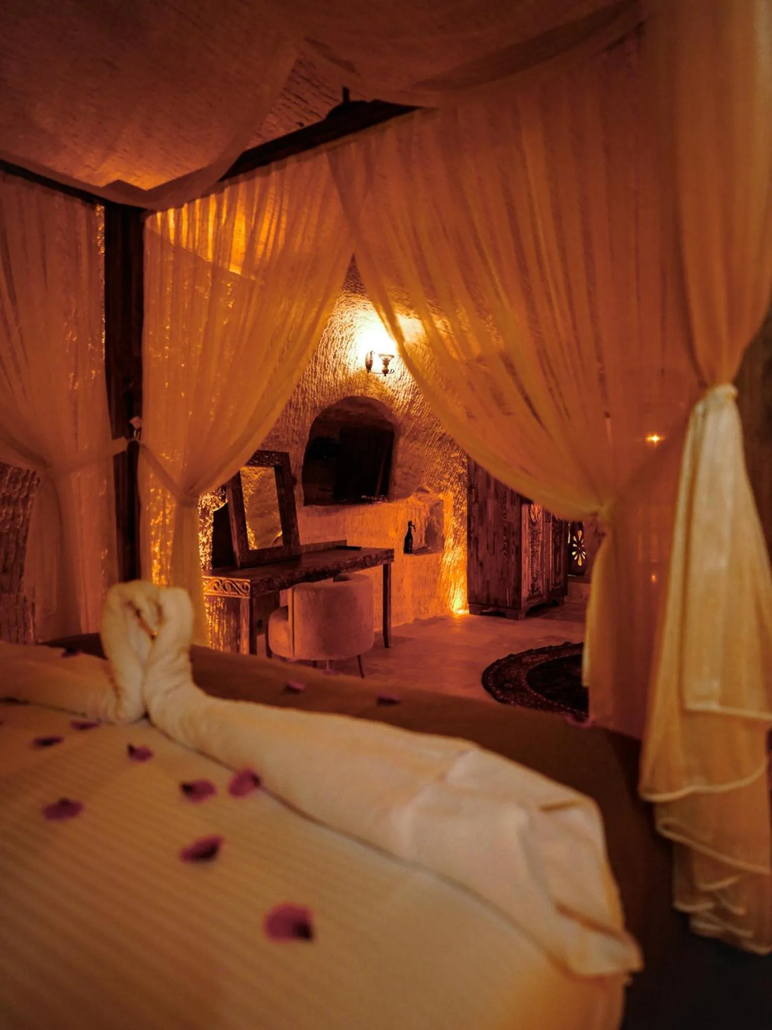 Bed in Lost City Cappadocia