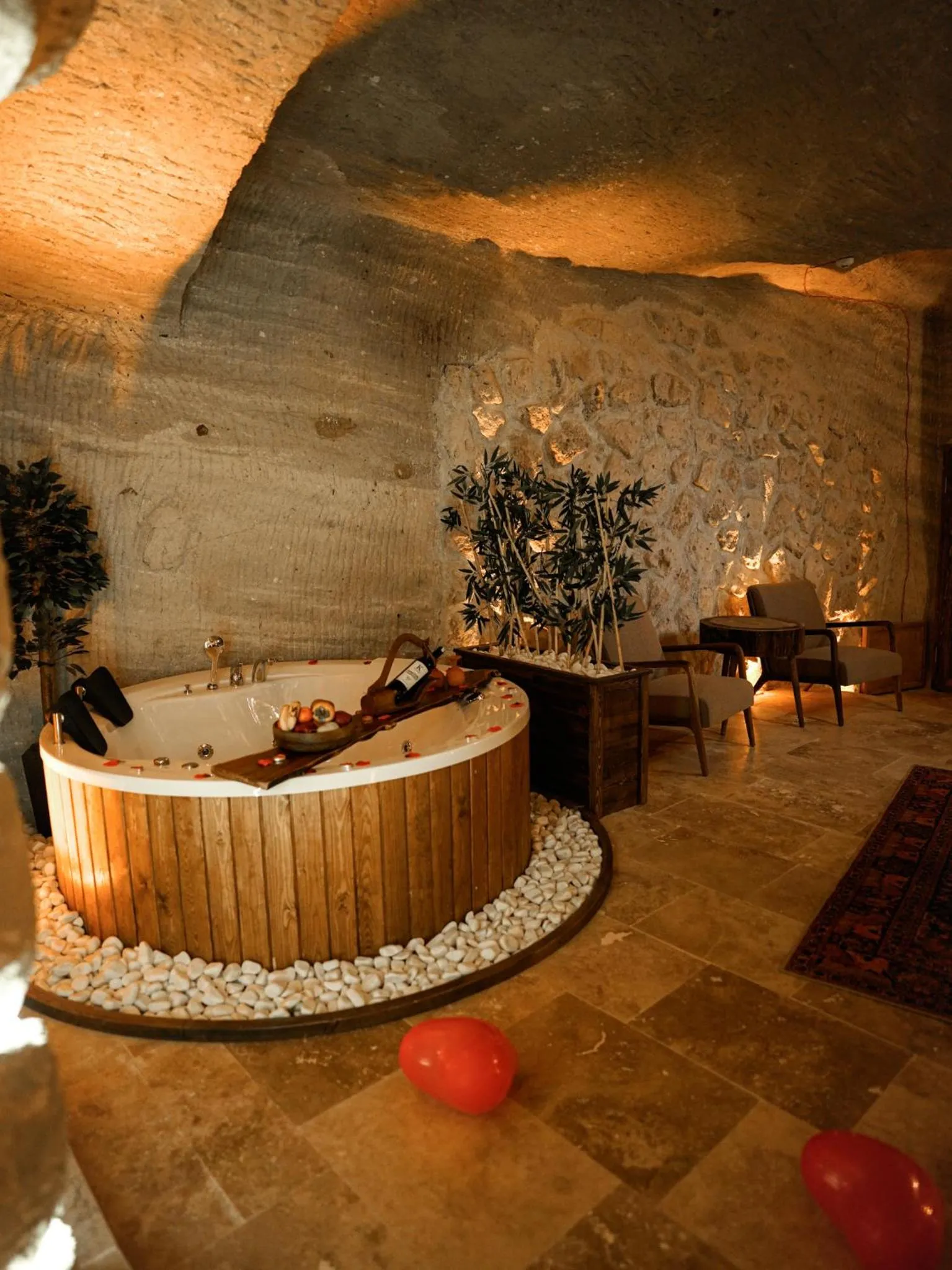 Hot Tub in Lost City Cappadocia