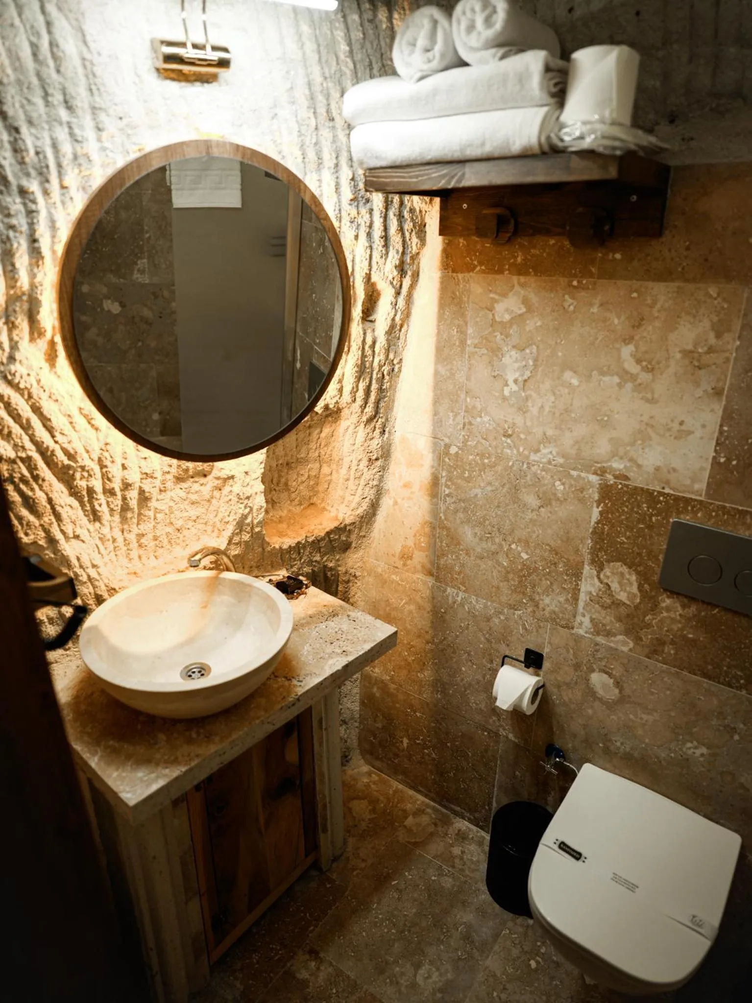 Toilet in Lost City Cappadocia