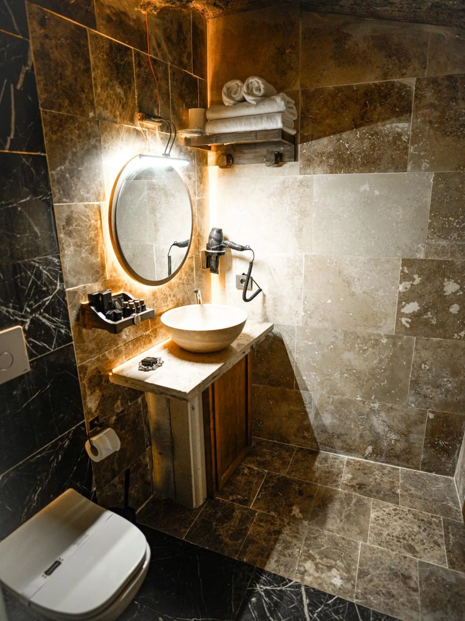 Toilet in Lost City Cappadocia