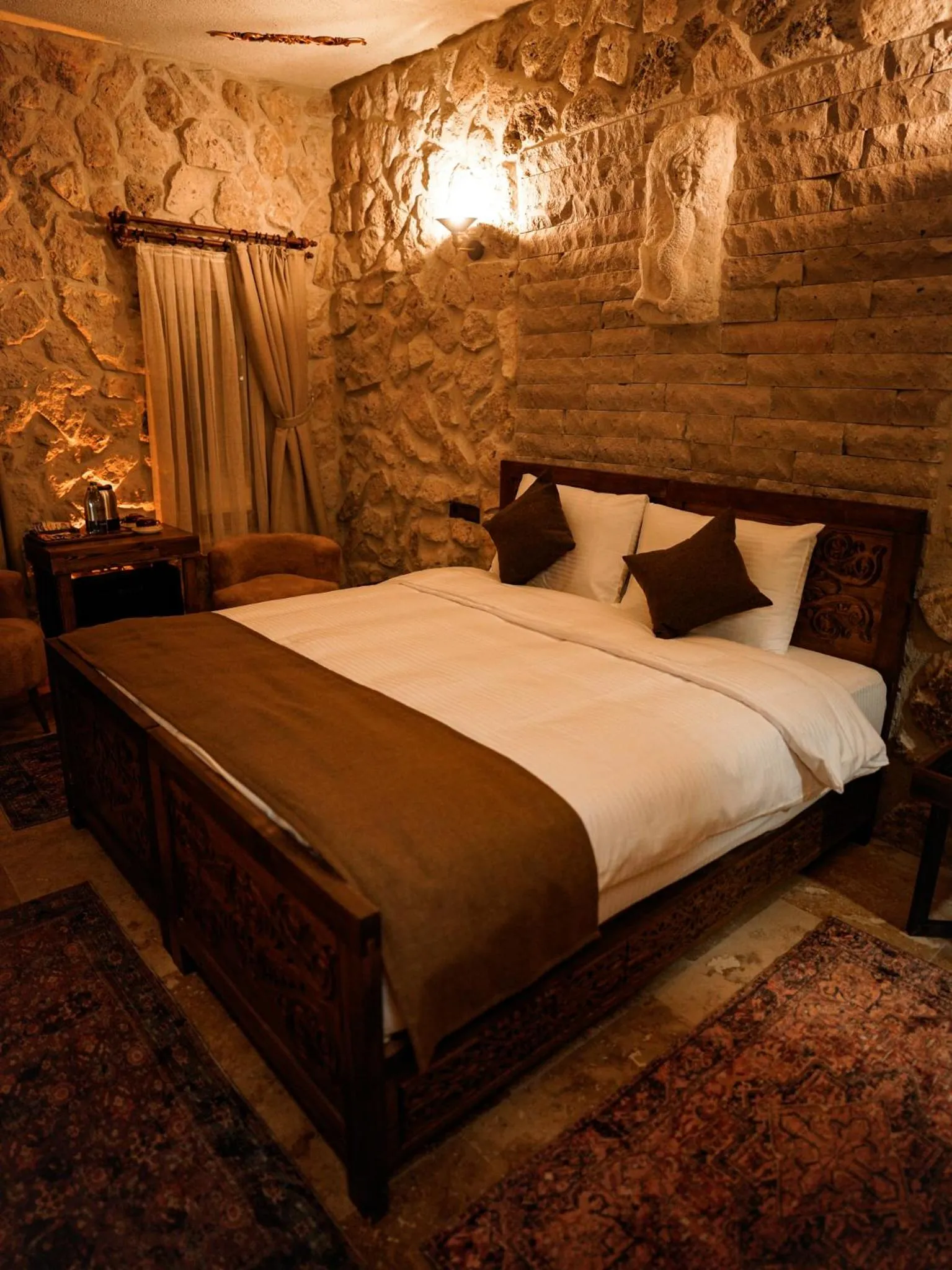 Bed in Lost City Cappadocia