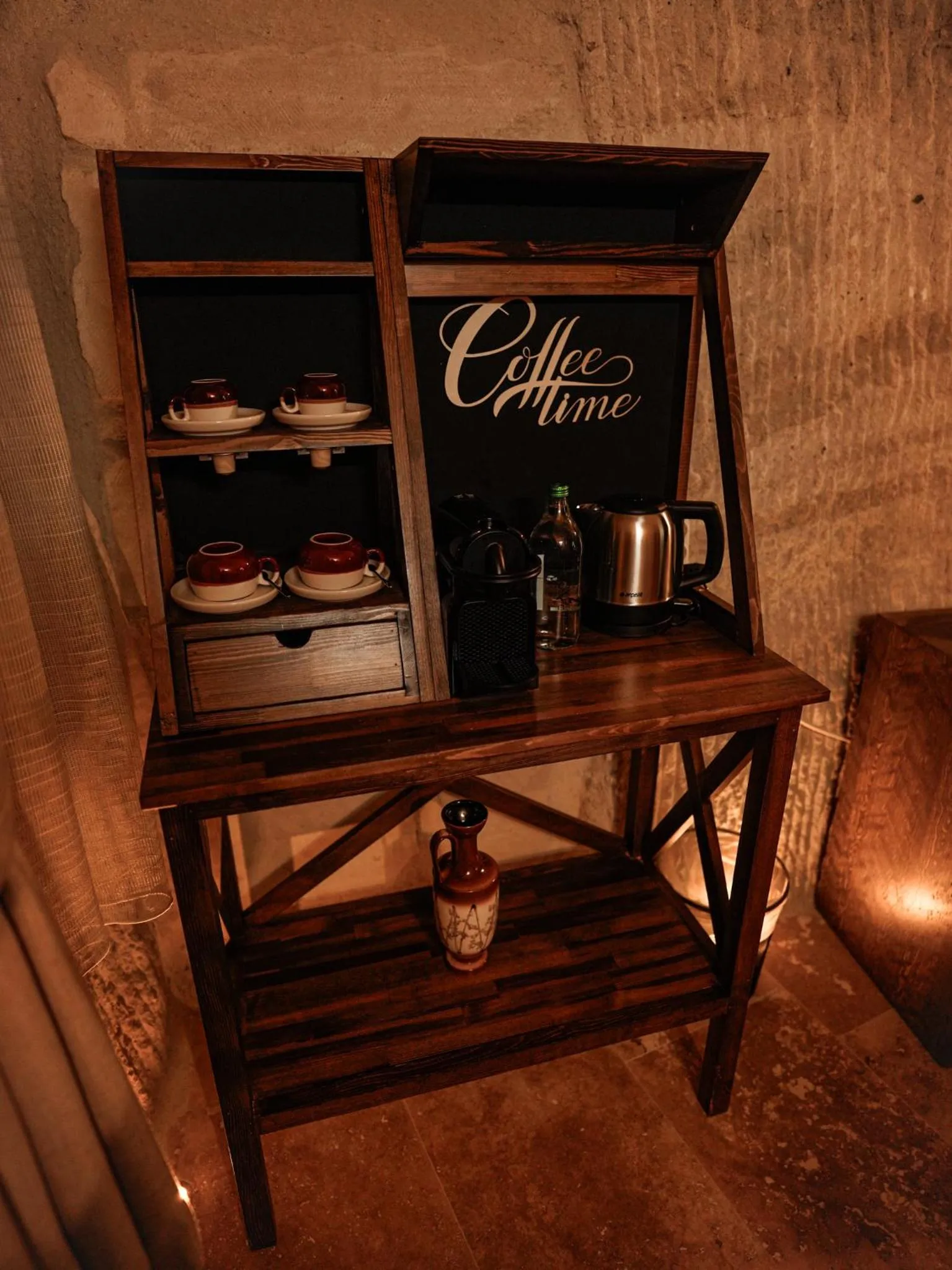 Coffee/tea facilities in Lost City Cappadocia