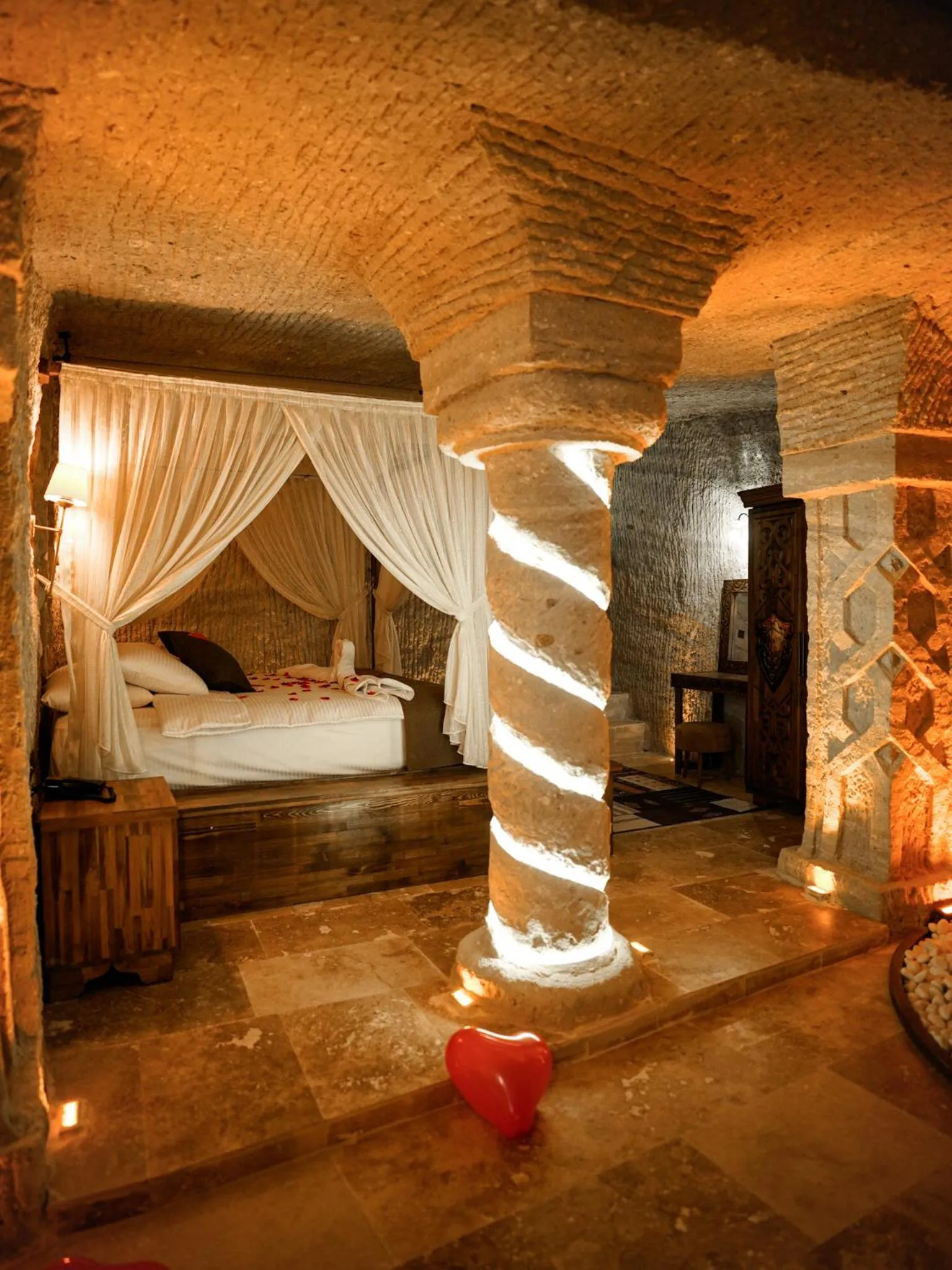 Bed in Lost City Cappadocia