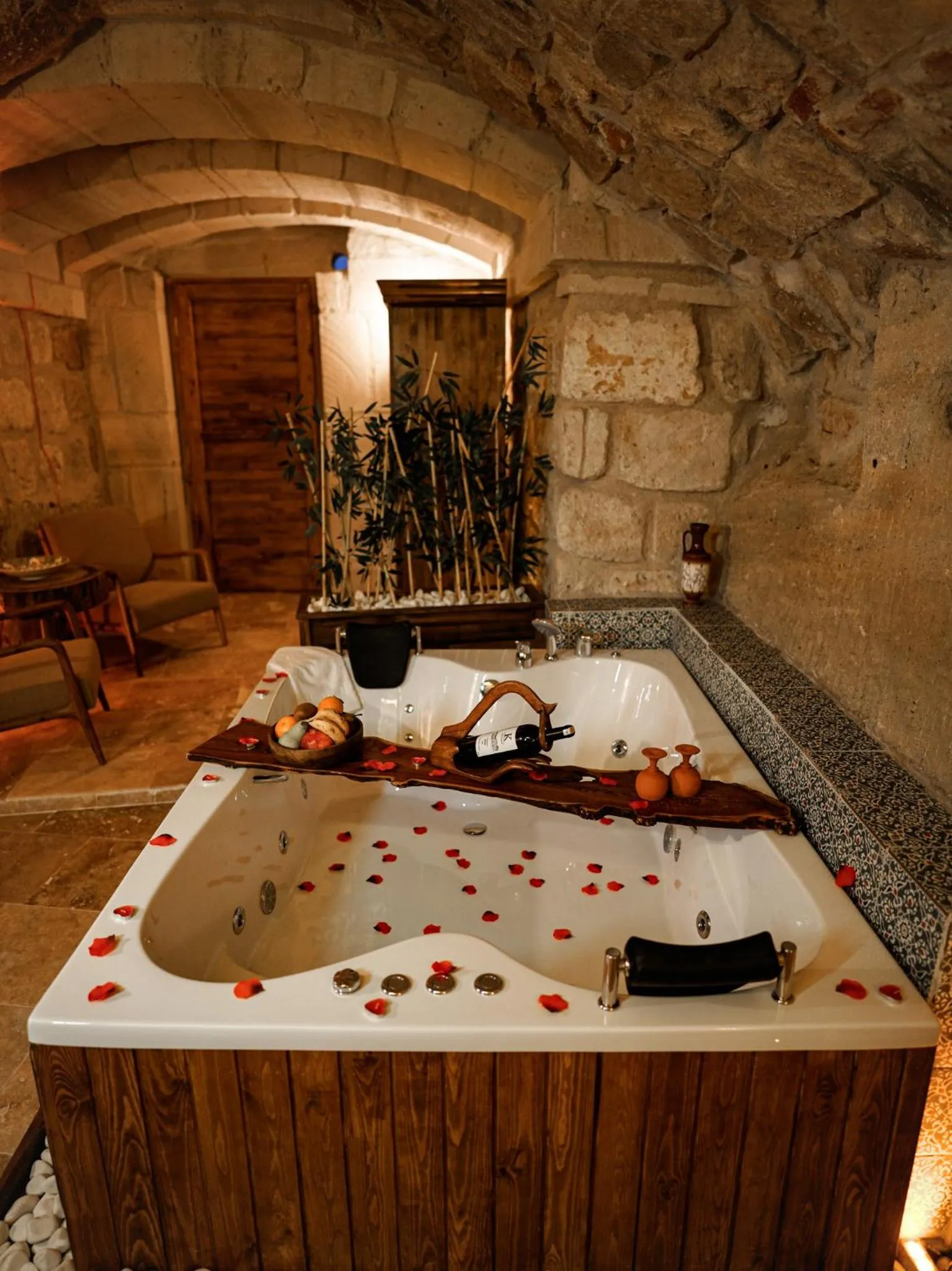 Hot Tub in Lost City Cappadocia