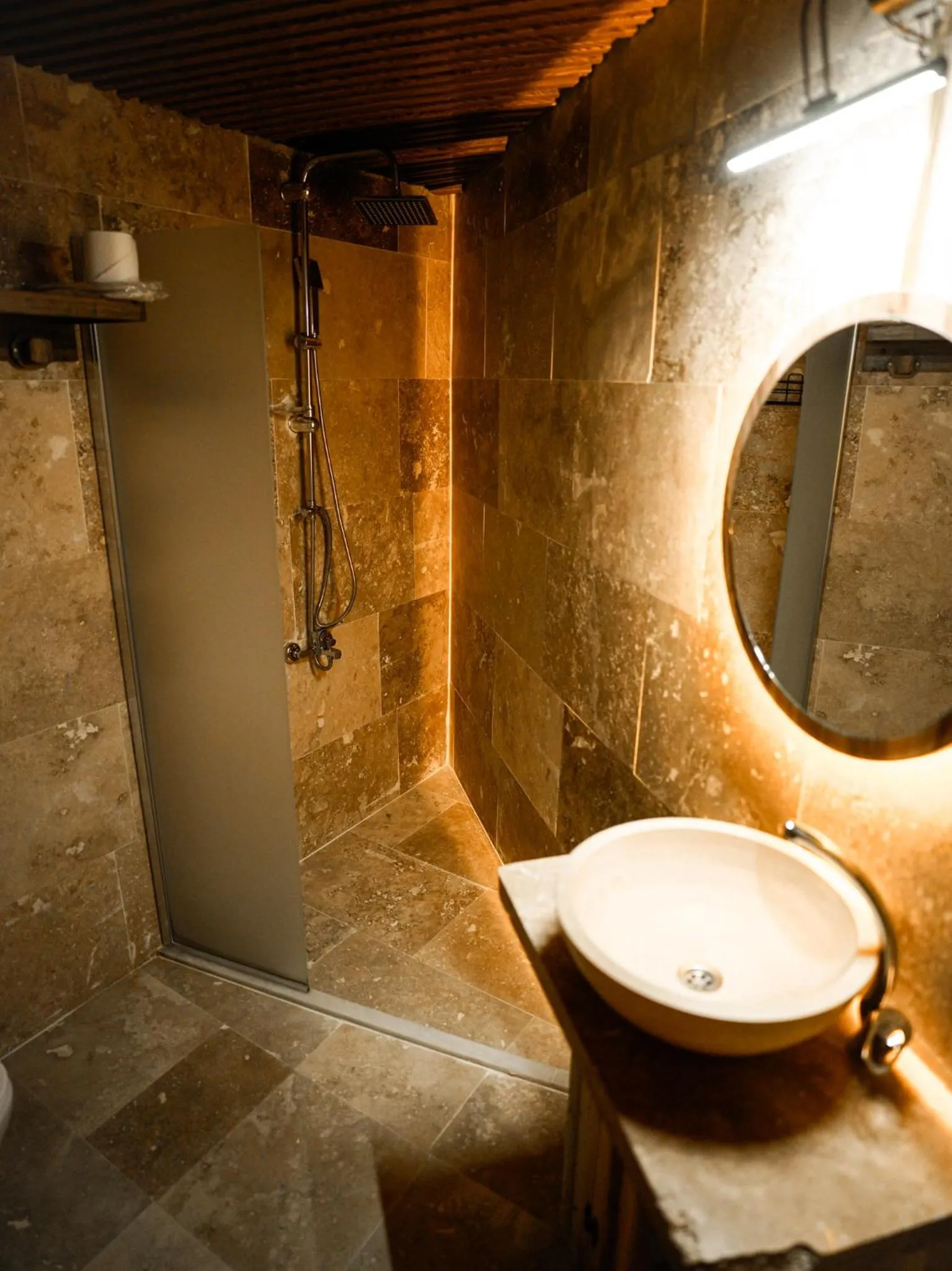 Shower in Lost City Cappadocia