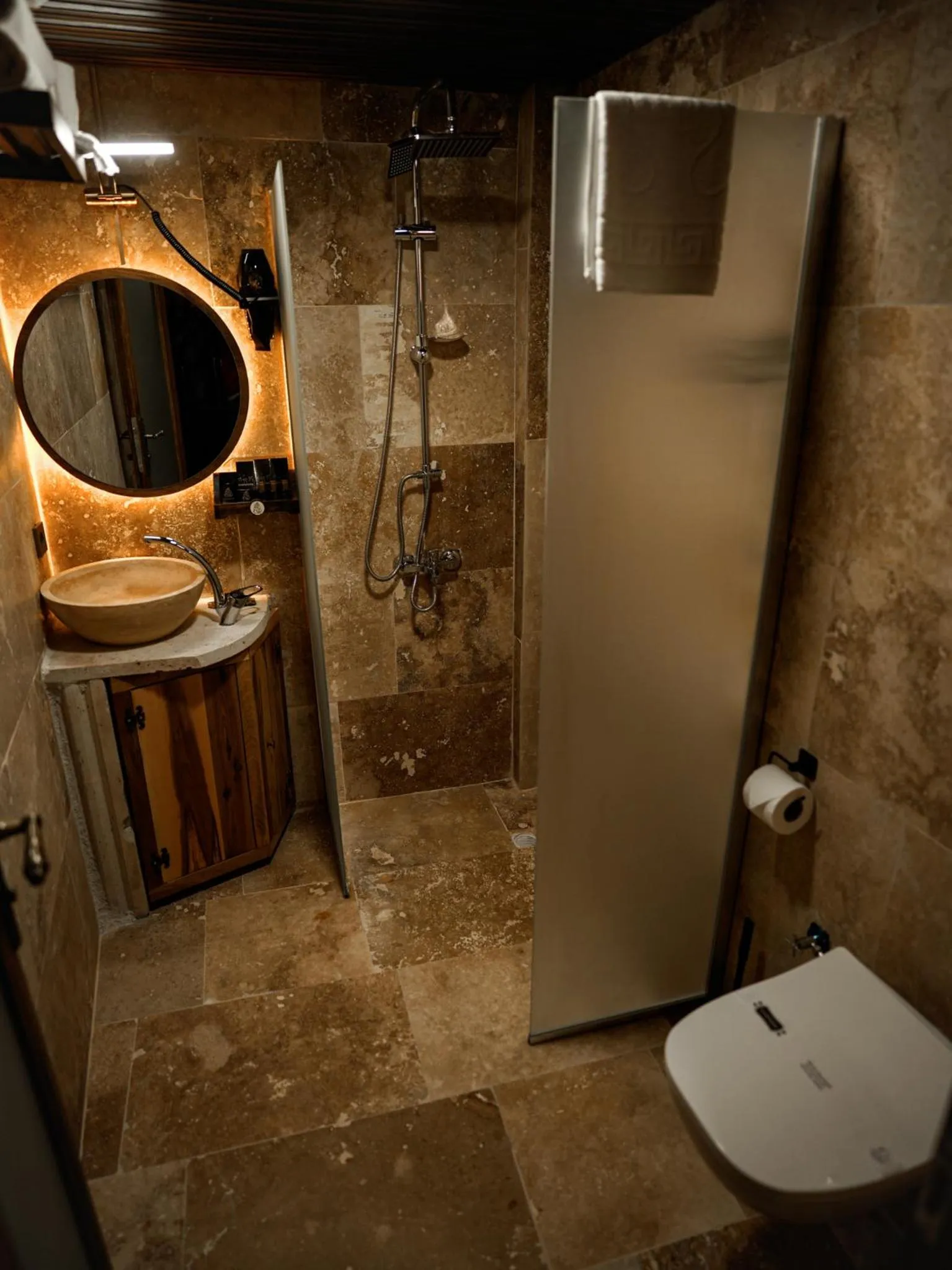 Shower in Lost City Cappadocia