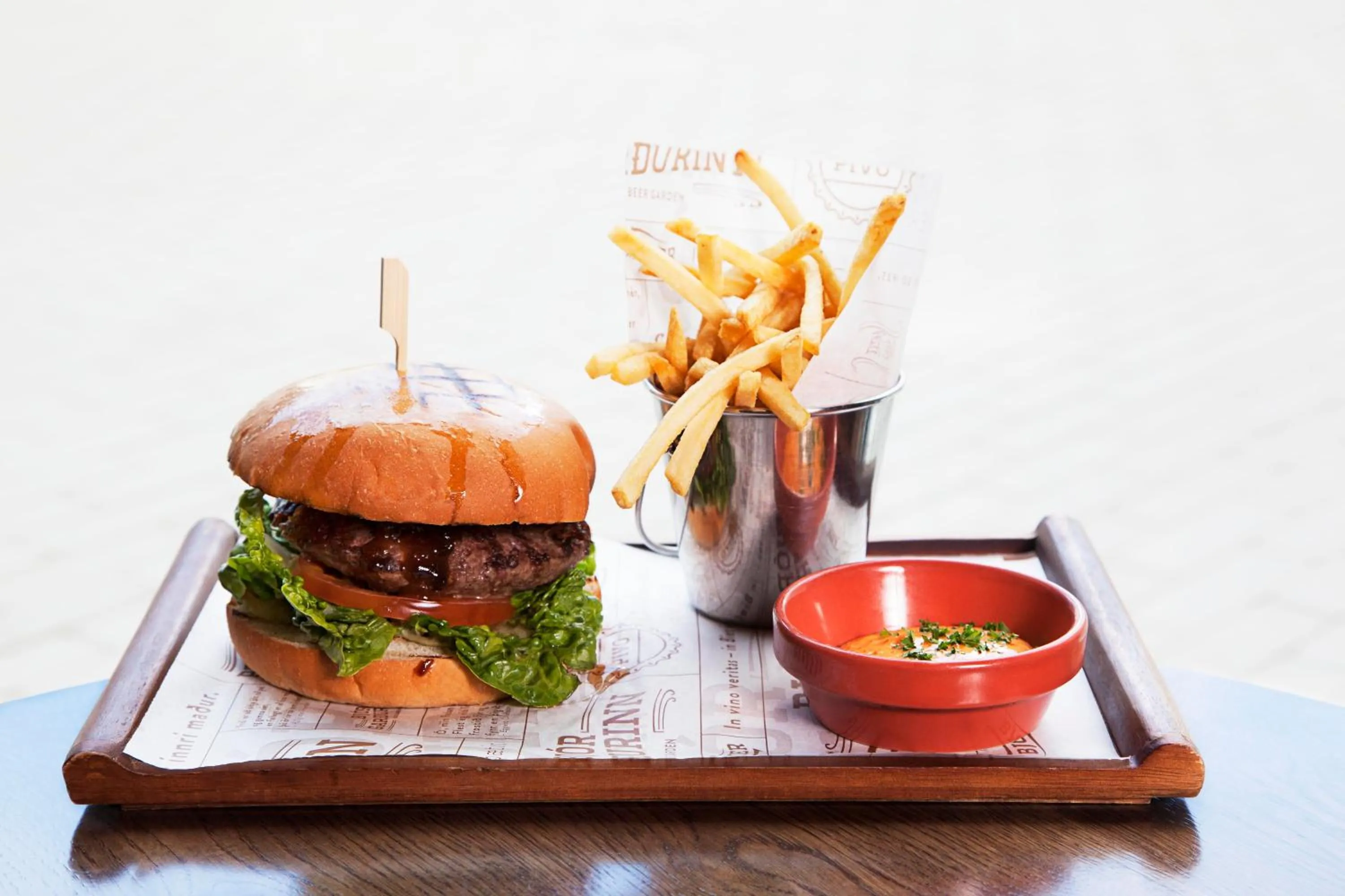 Restaurant/places to eat in Fosshotel Reykjavík