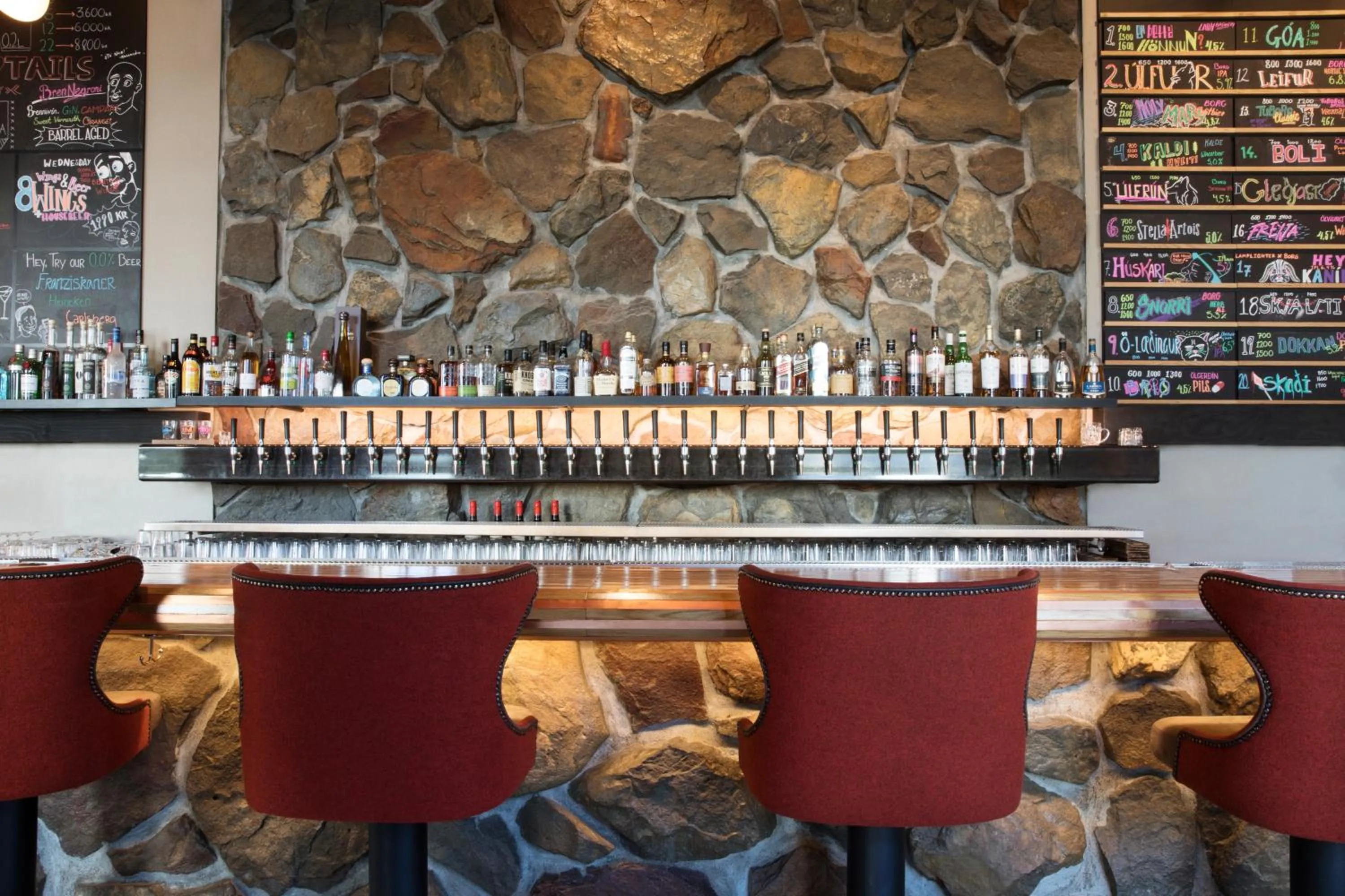 Restaurant/places to eat in Fosshotel Reykjavík