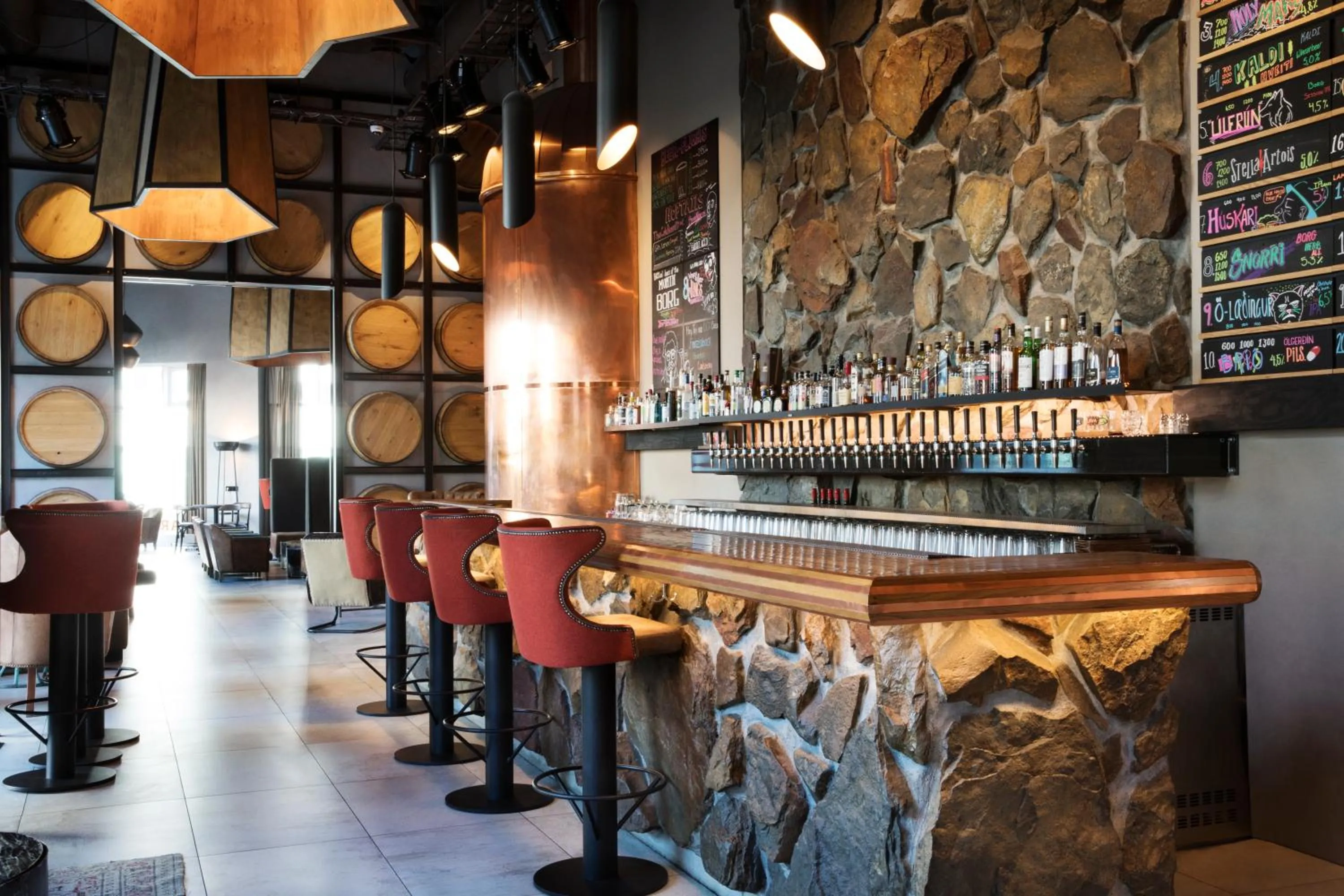 Restaurant/places to eat in Fosshotel Reykjavík