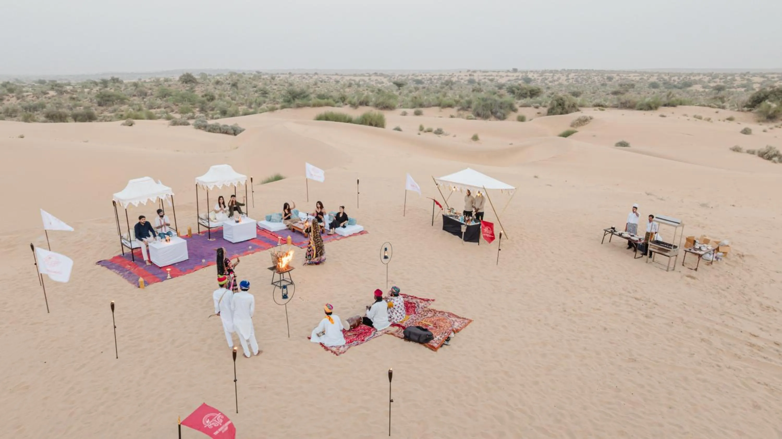 BBQ facilities in The Mama's Resort & Camp