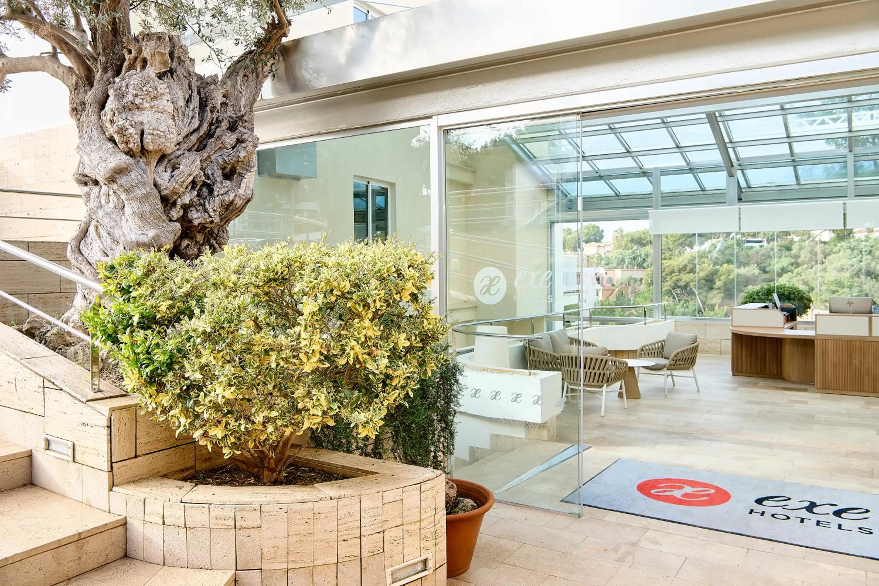 Lobby or reception in Exe Portals Nous