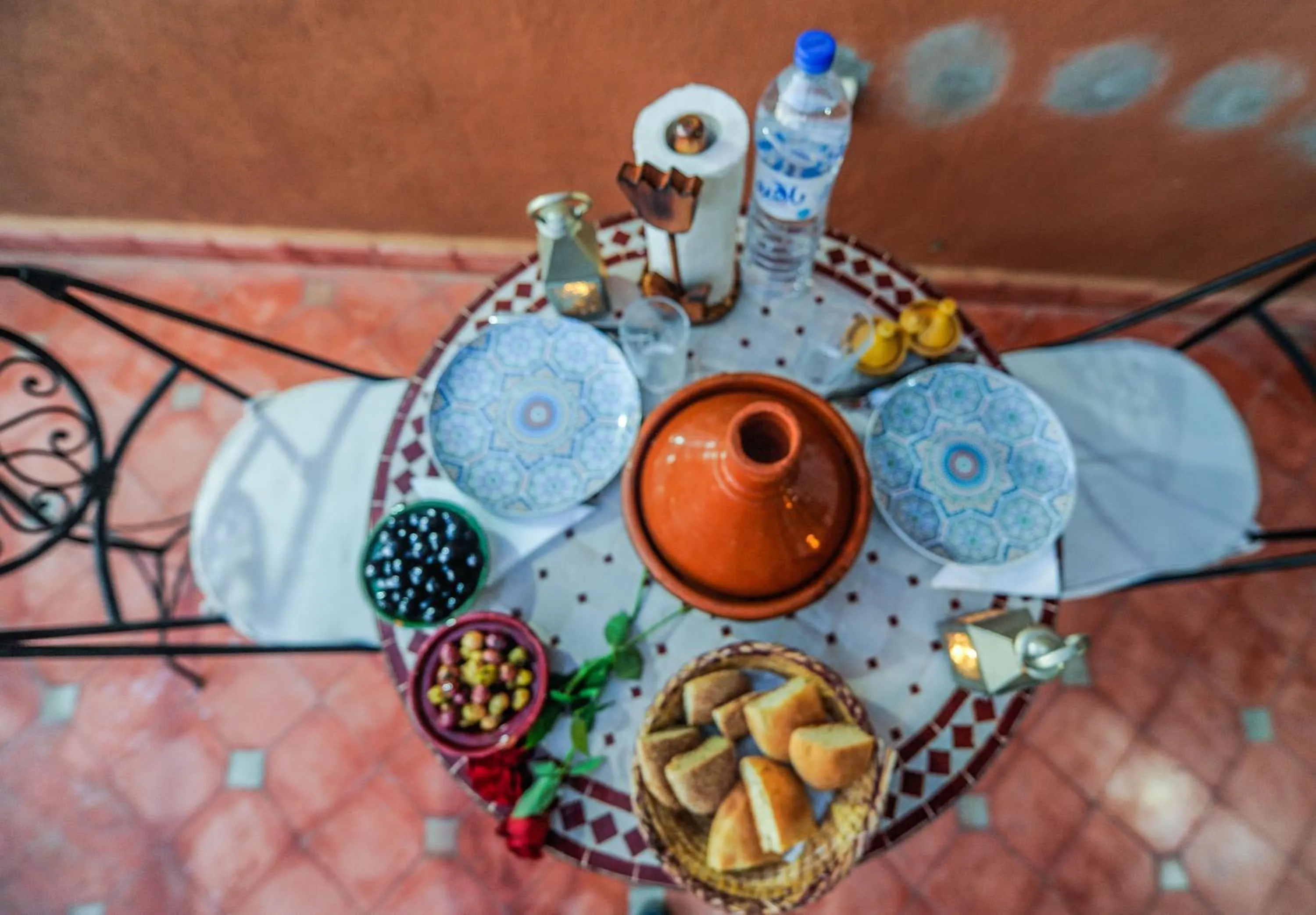 Food and drinks in Riad Errabii & Spa