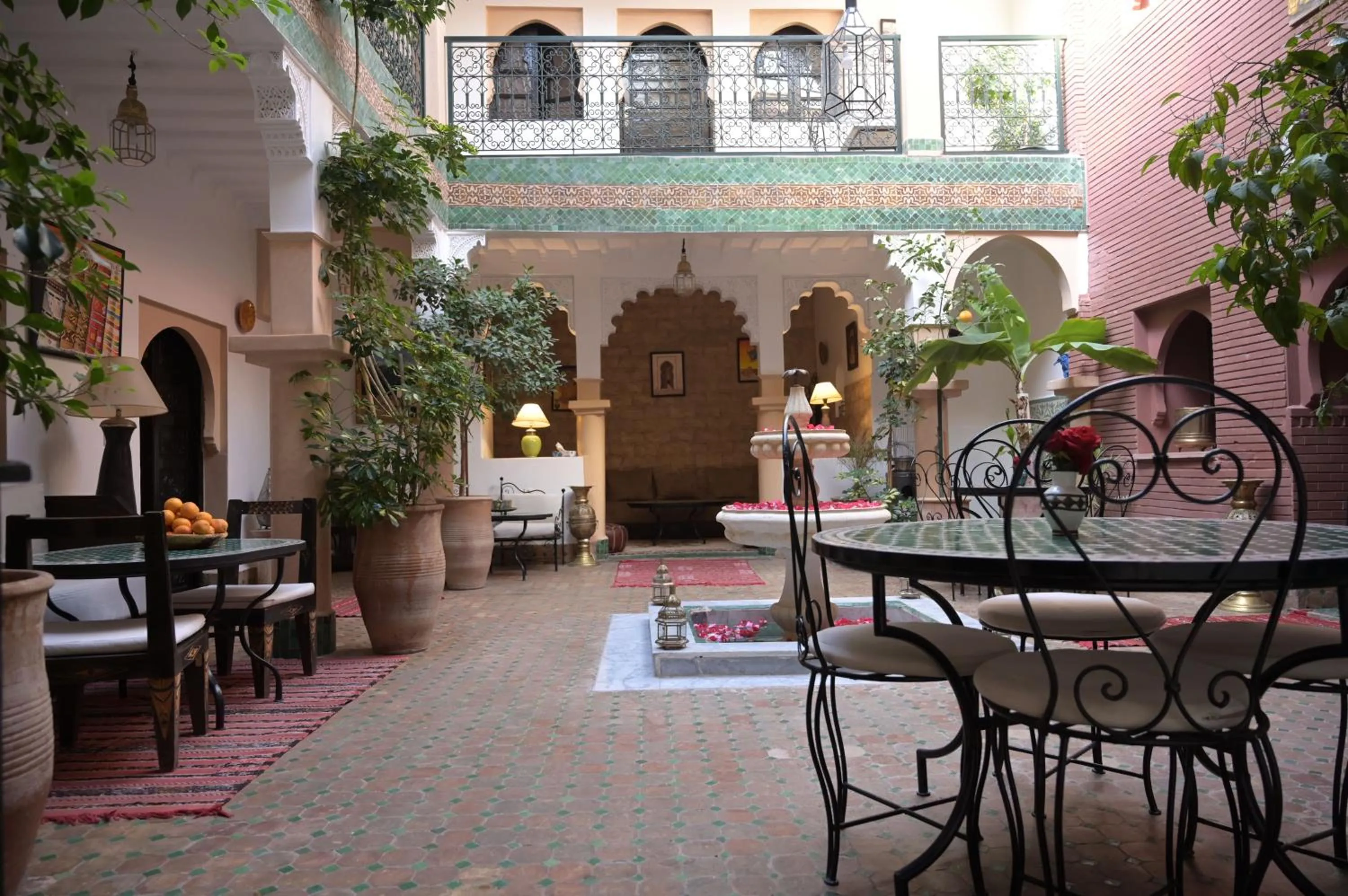 Patio in Riad Errabii & Spa