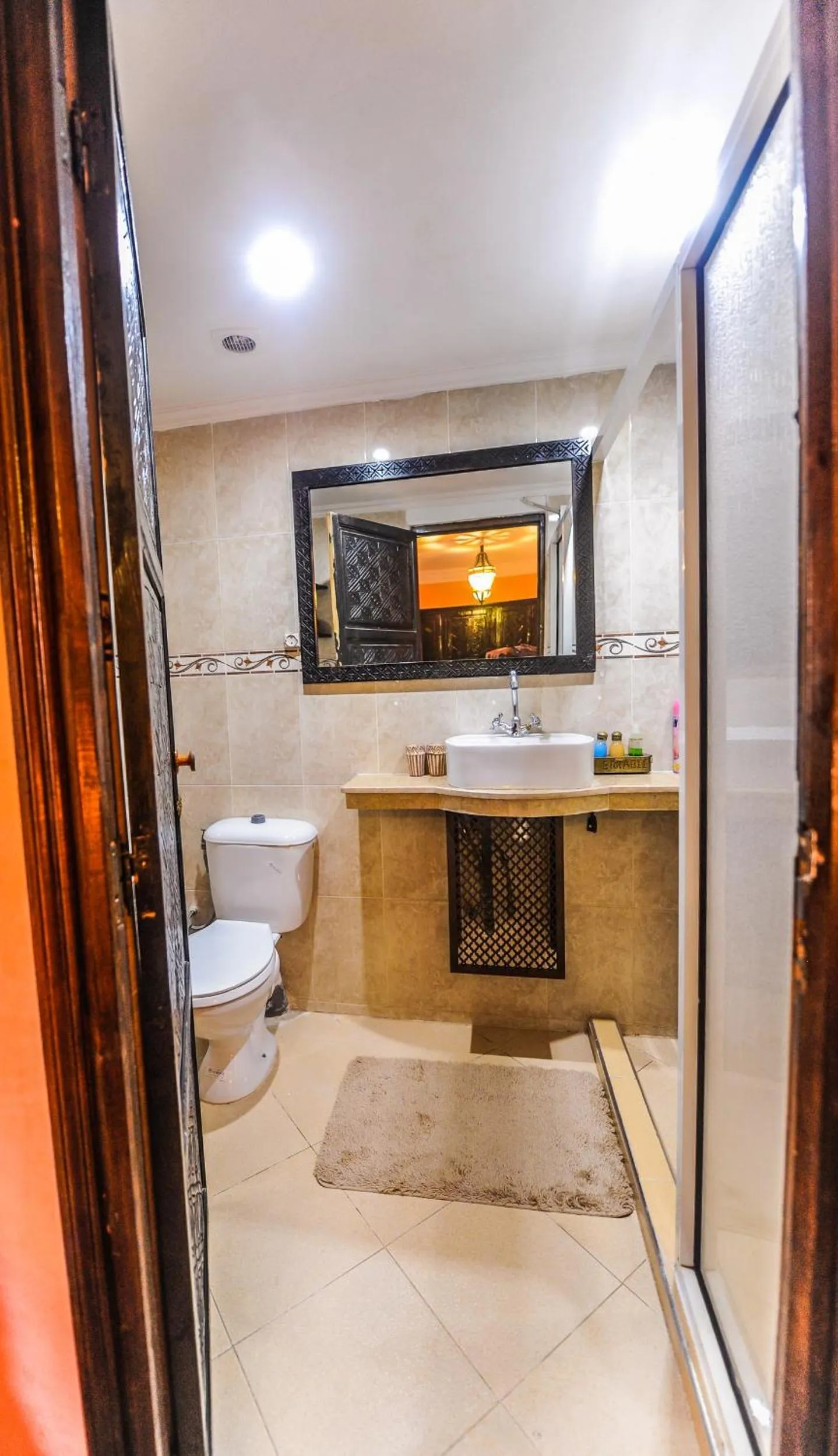 Bathroom in Riad Errabii & Spa
