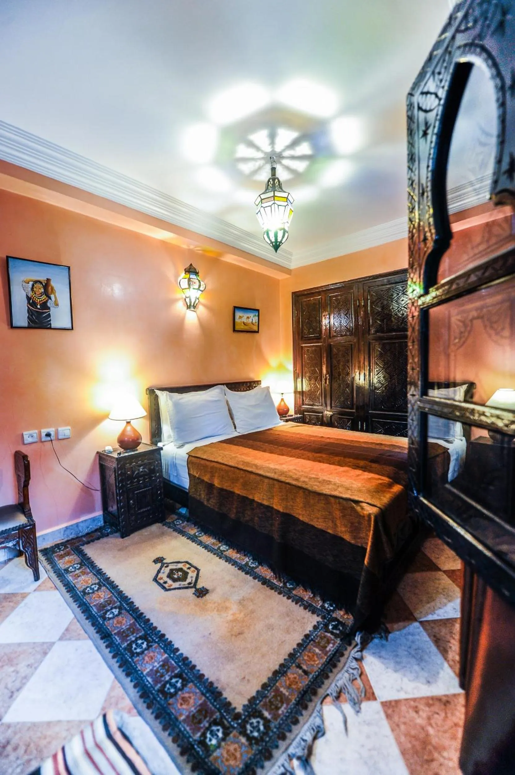 Photo of the whole room, Bed in Riad Errabii & Spa