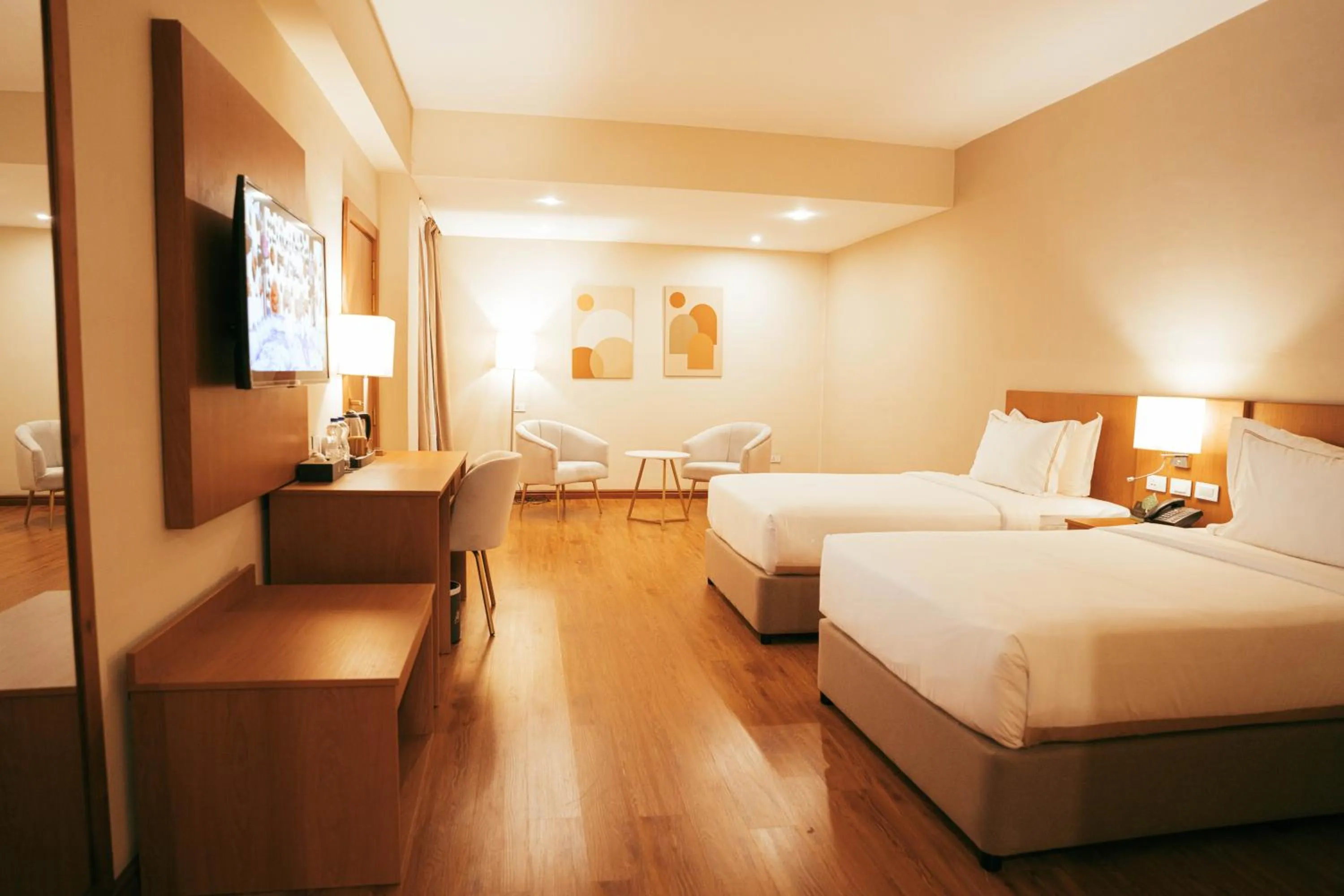 Photo of the whole room, Bed in AYA Addis Hotel