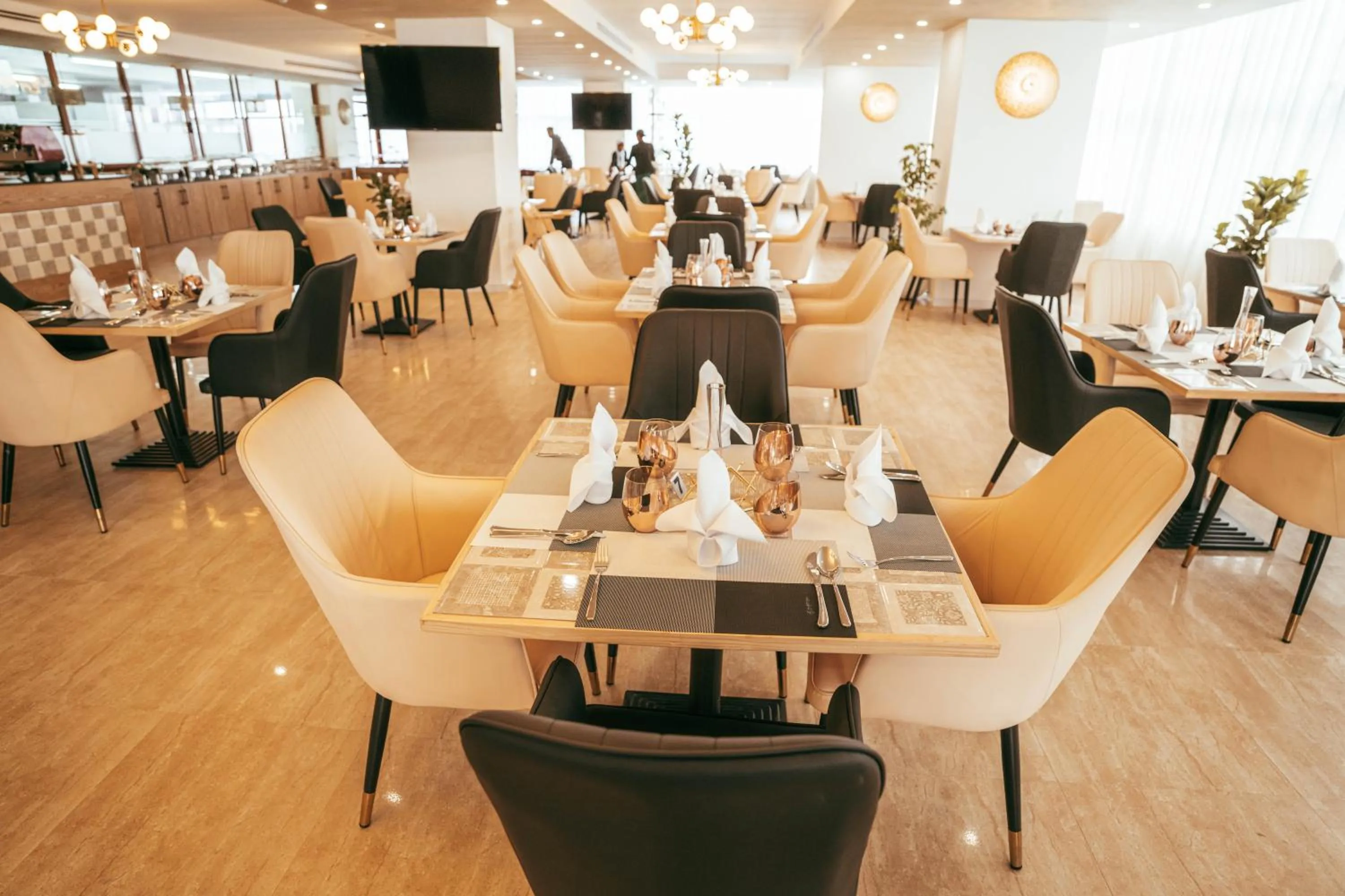 Restaurant/places to eat in AYA Addis Hotel