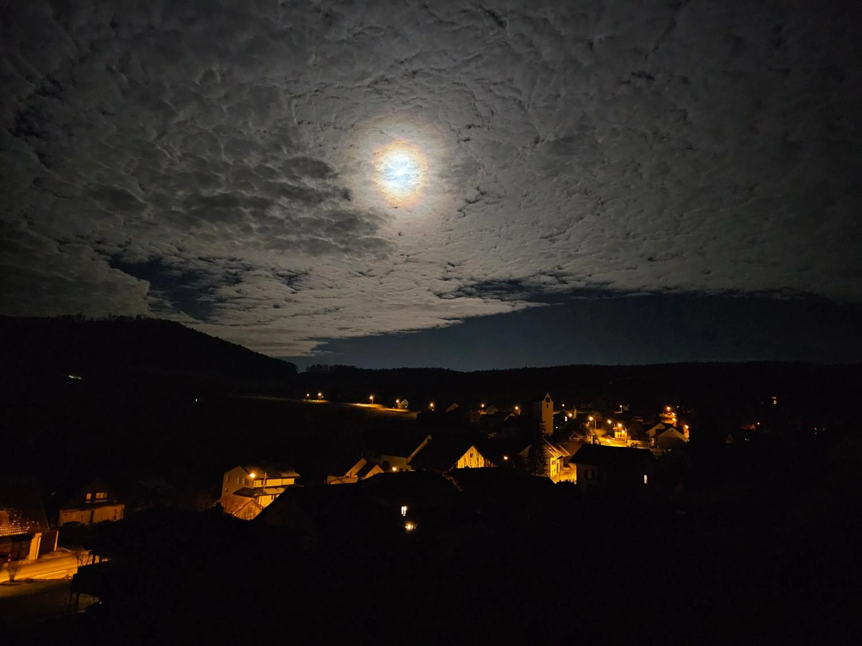 Night in BnB Mönthal im Jurapark