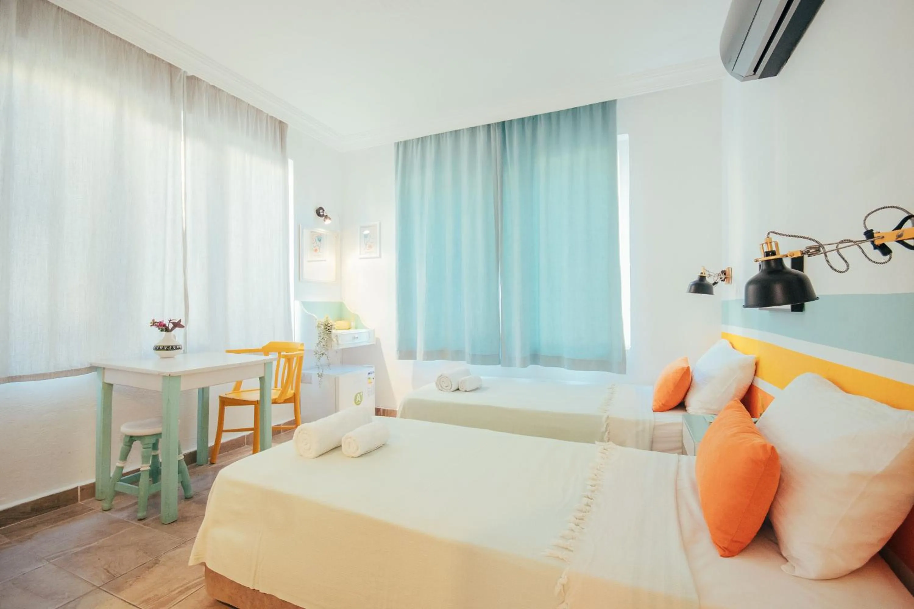 Bed in Kuytu Bed & Breakfast