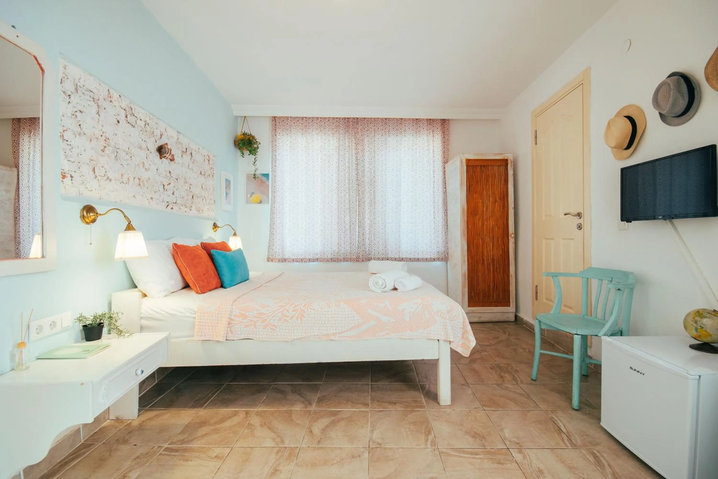 Bed in Kuytu Bed & Breakfast