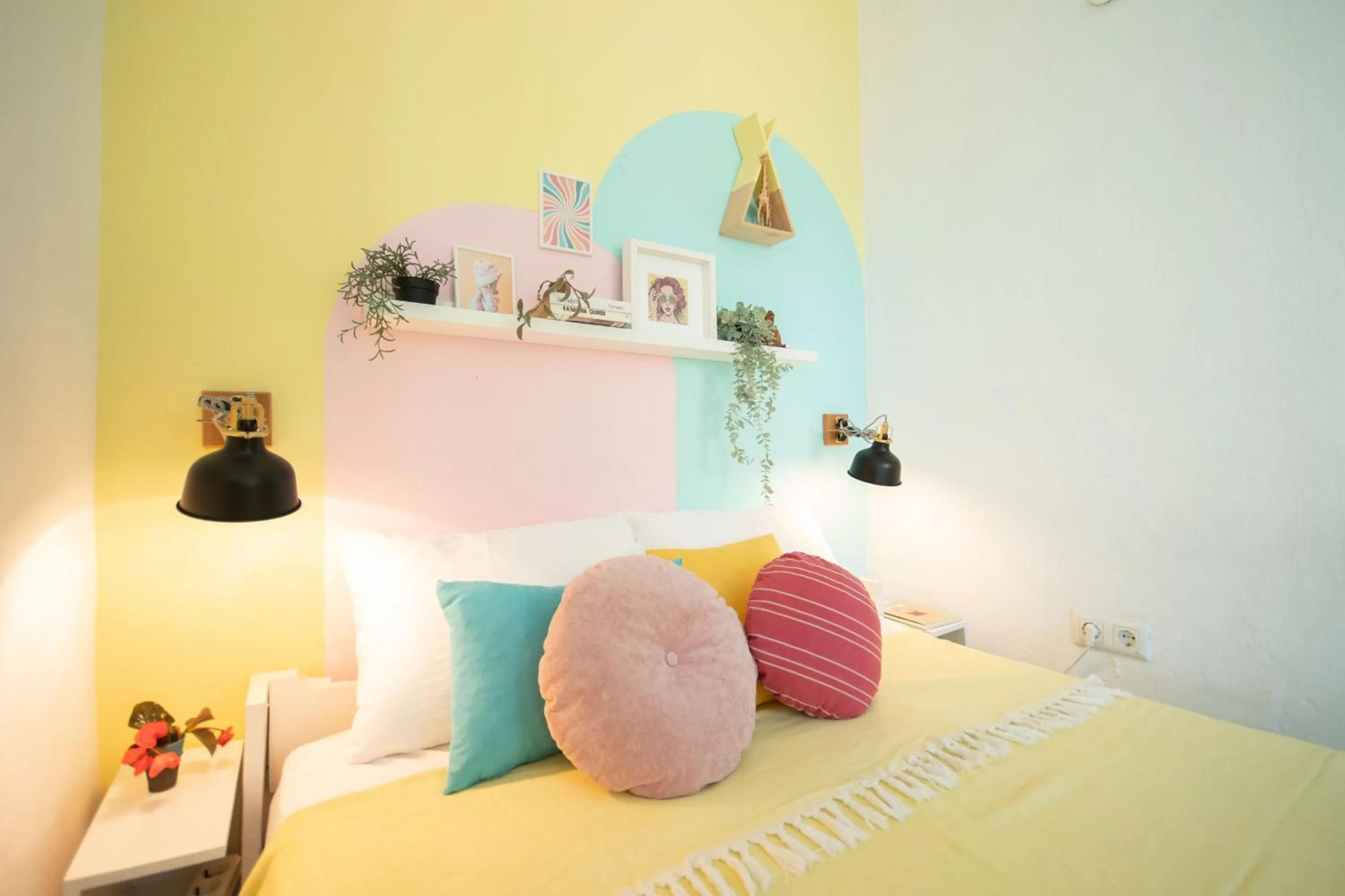 Bed in Kuytu Bed & Breakfast