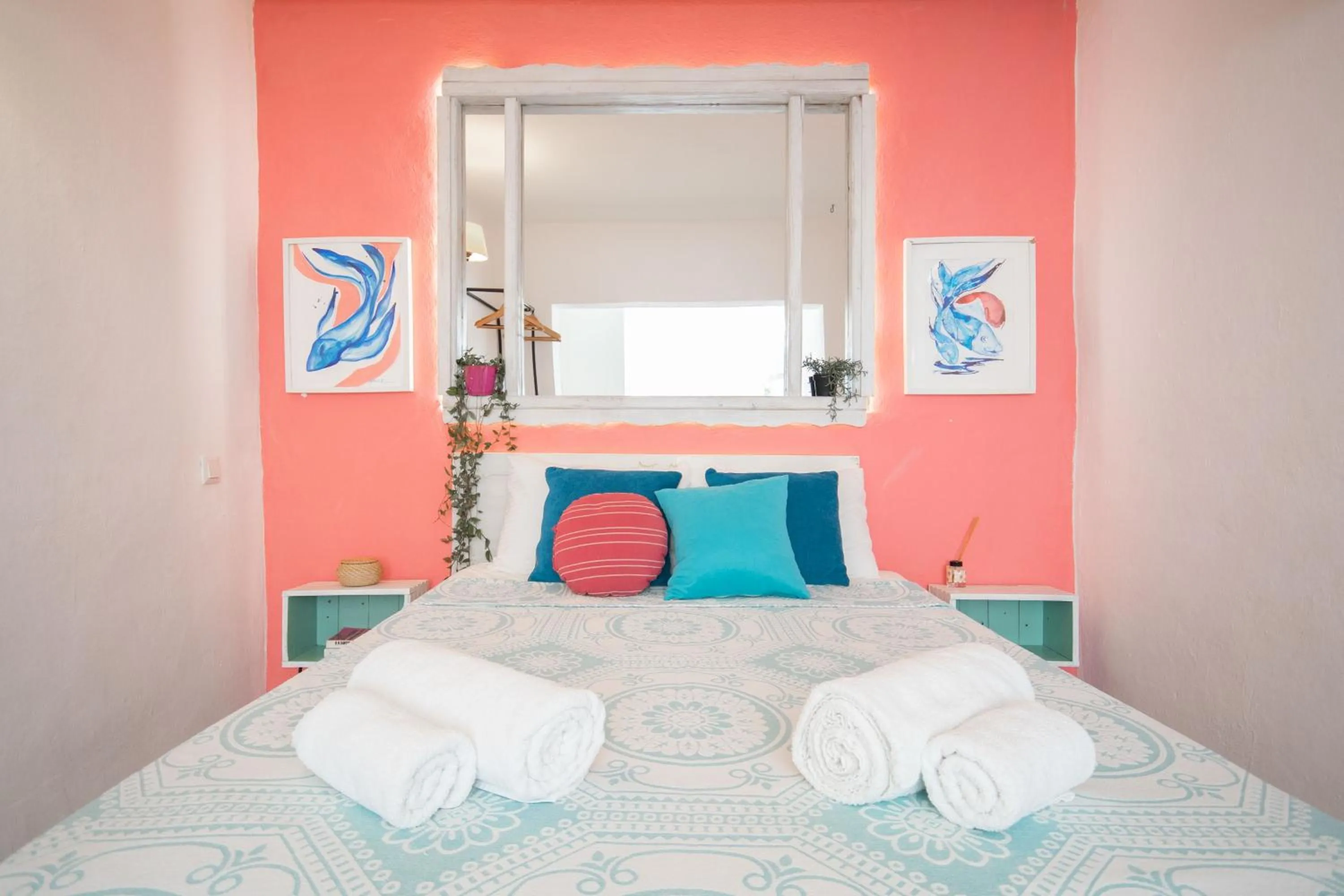 Bed in Kuytu Bed & Breakfast