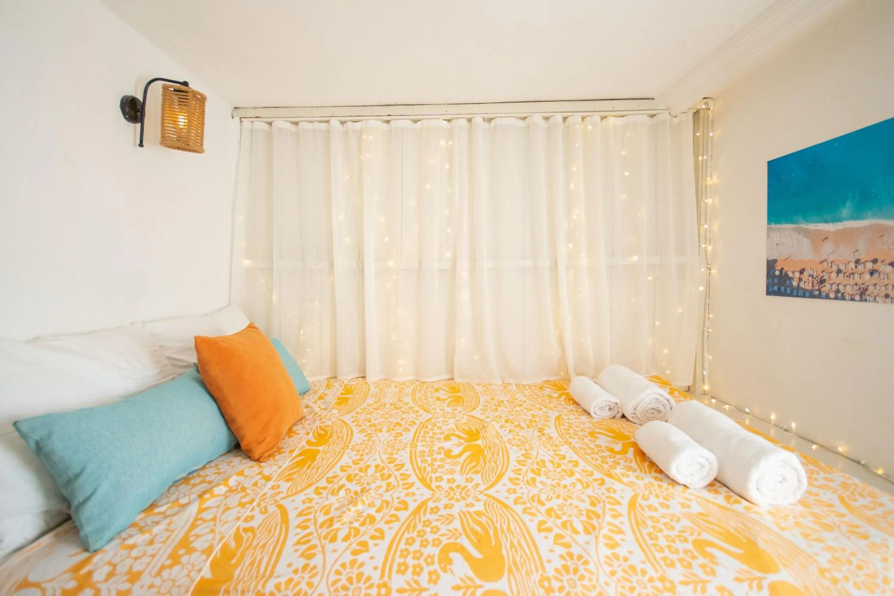 Bed in Kuytu Bed & Breakfast