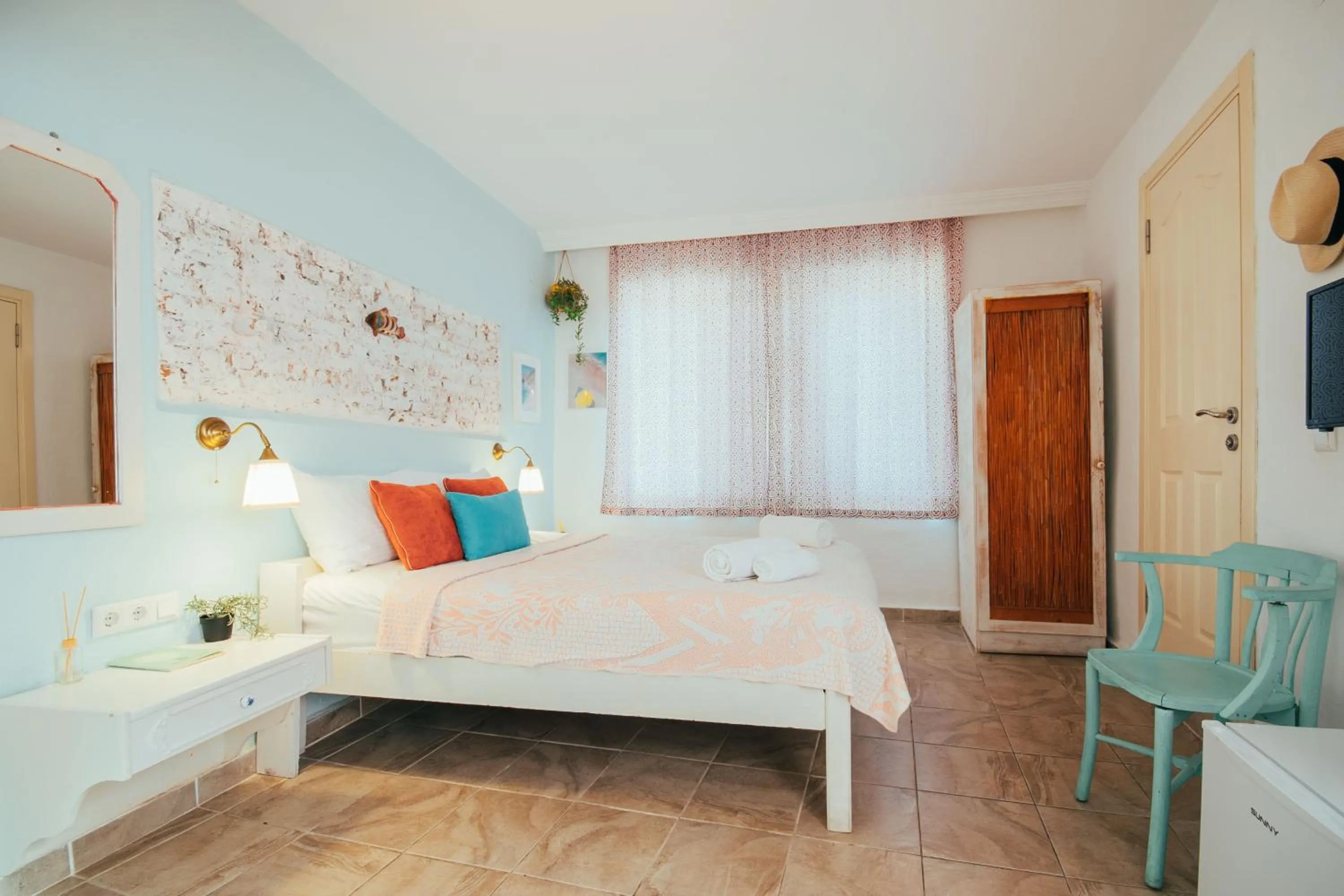 Bed in Kuytu Bed & Breakfast