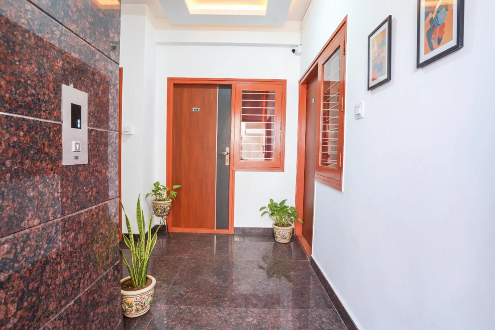 Lobby or reception in FabHotel Royal Platinum Suites