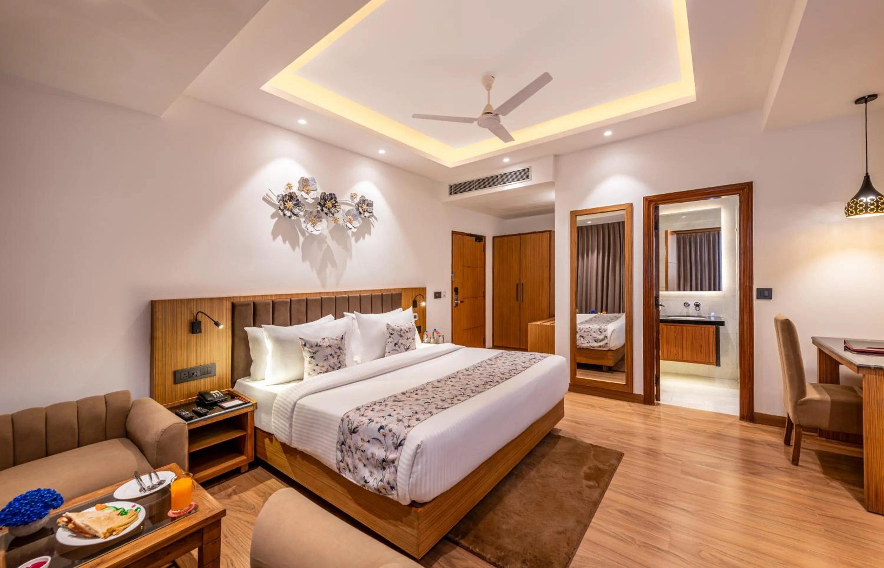 Bed in Lords Eco Inn Dehradun