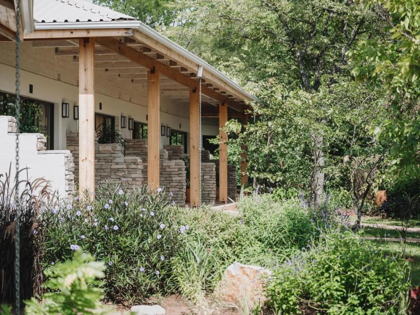 Garden in Insika lodge