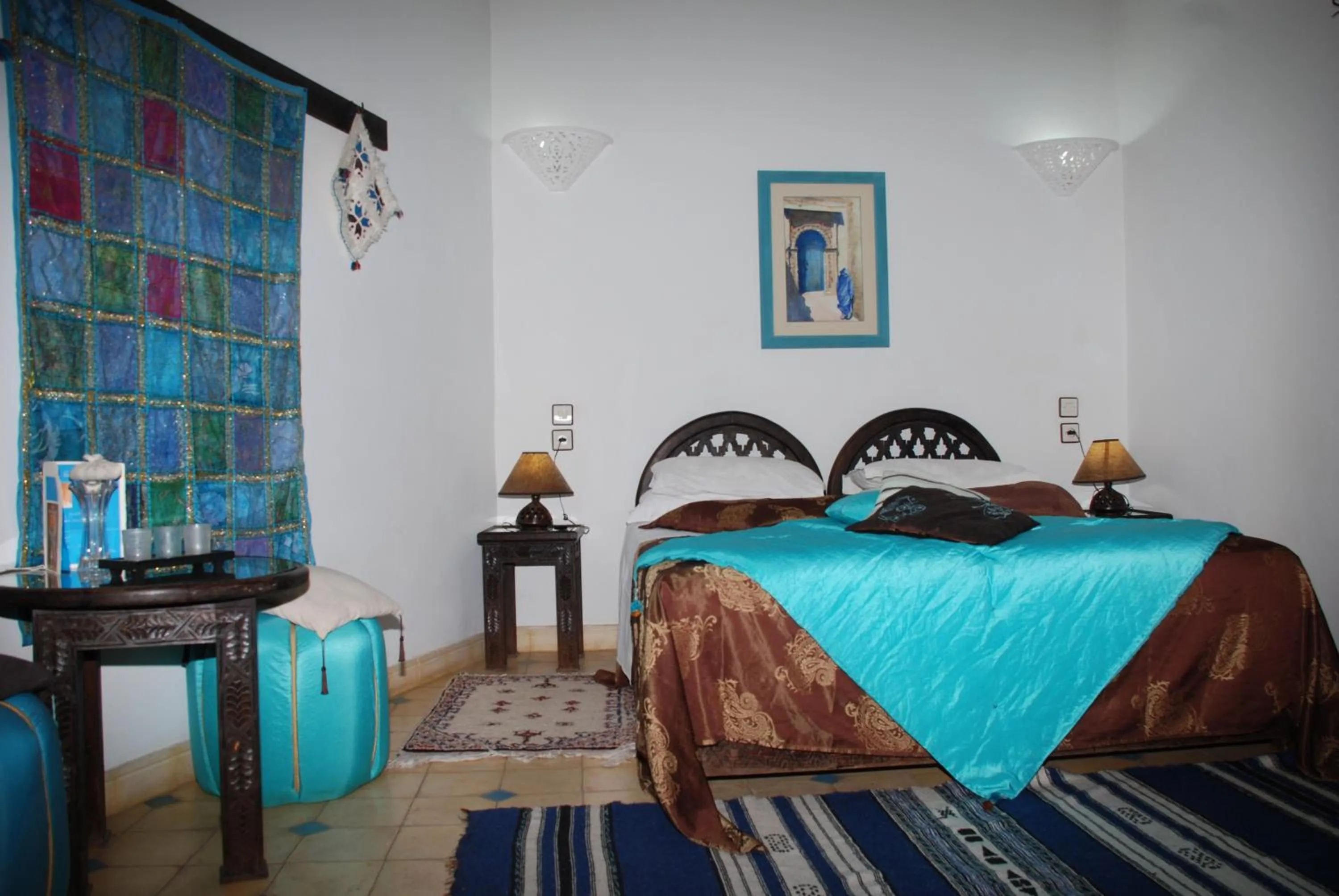 Bed in Riad Aquarelle By GE