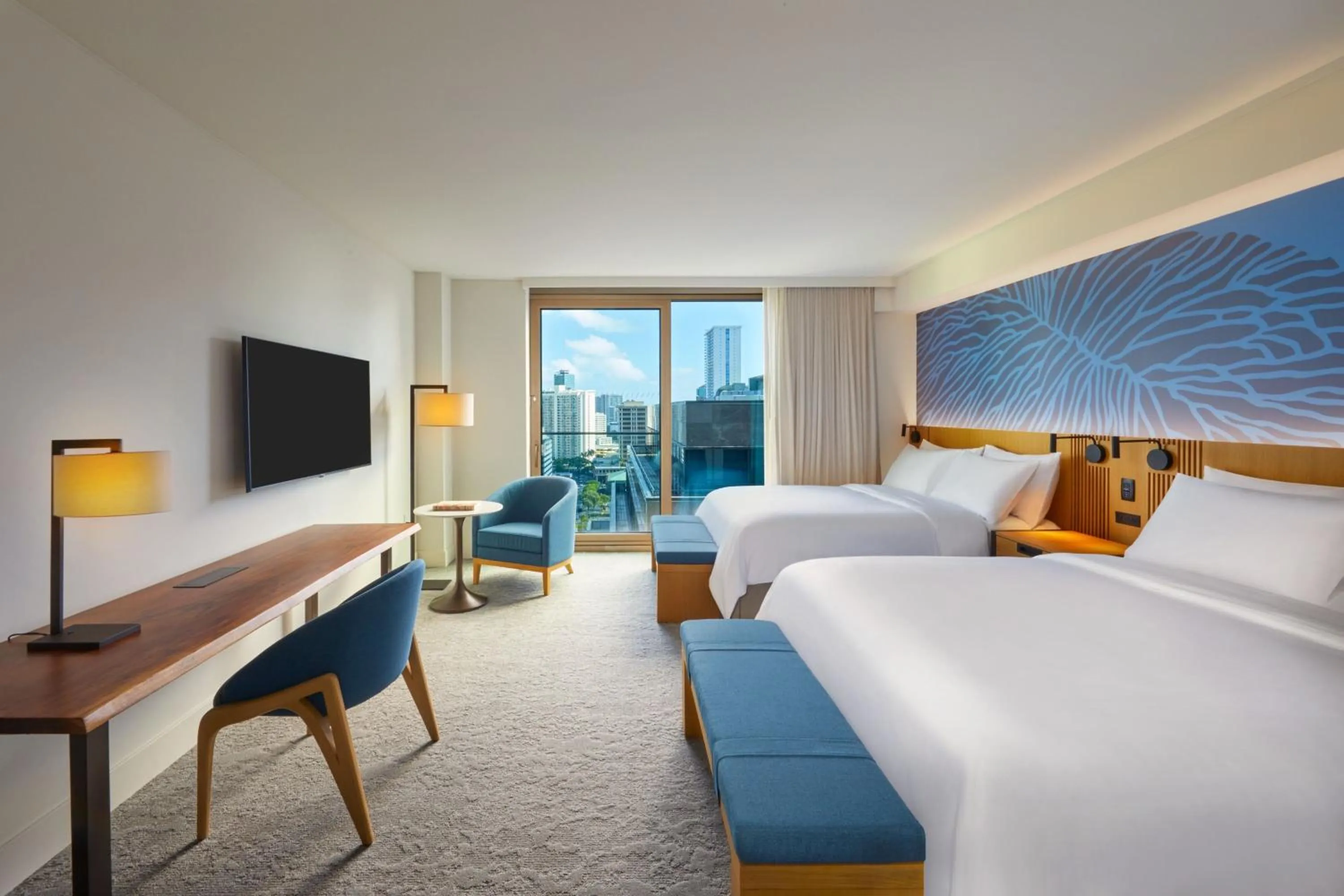 Photo of the whole room in Renaissance Residences Oahu Honolulu