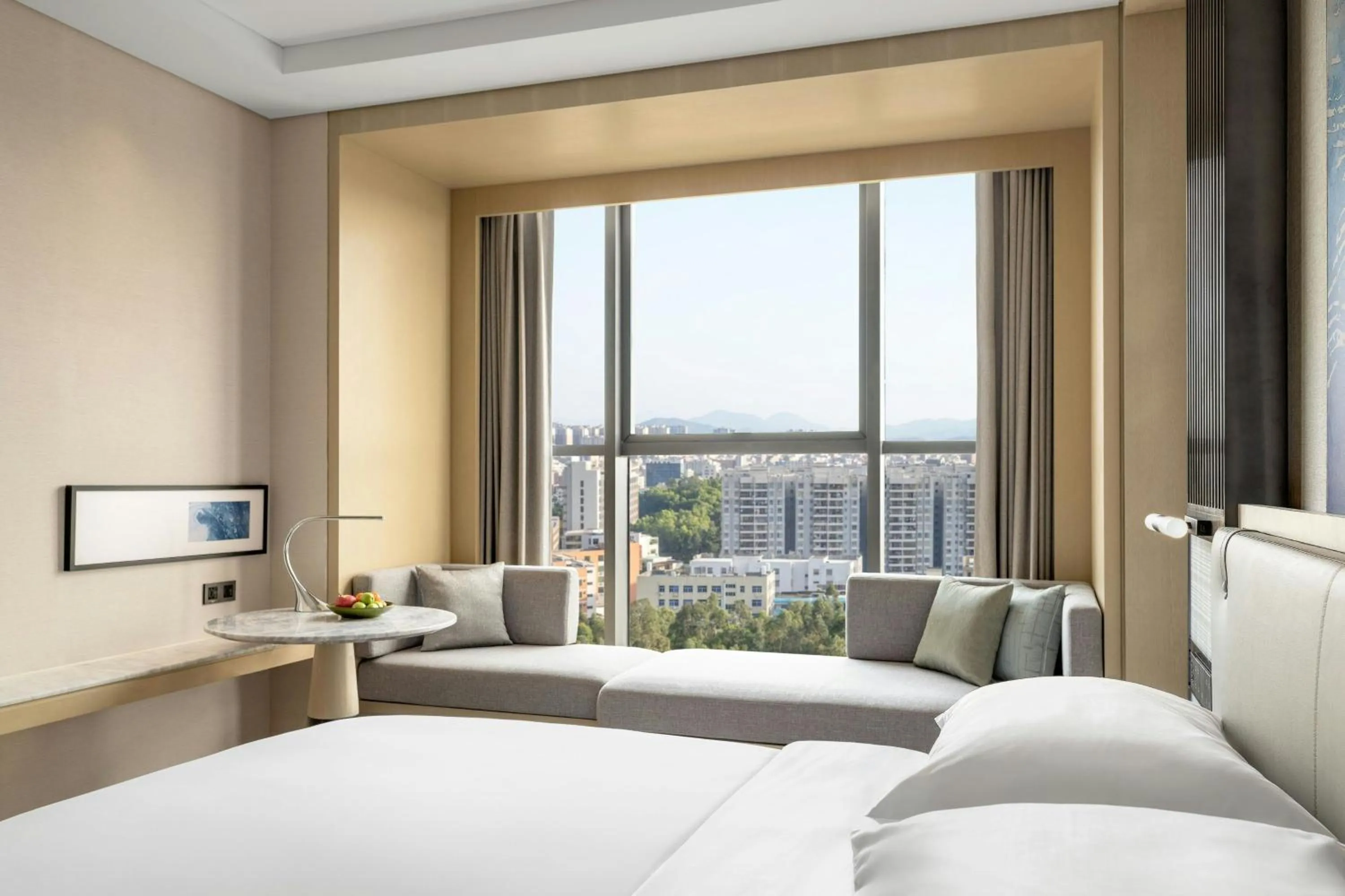 Photo of the whole room, Bed in Courtyard by Marriott Shanwei Haifeng