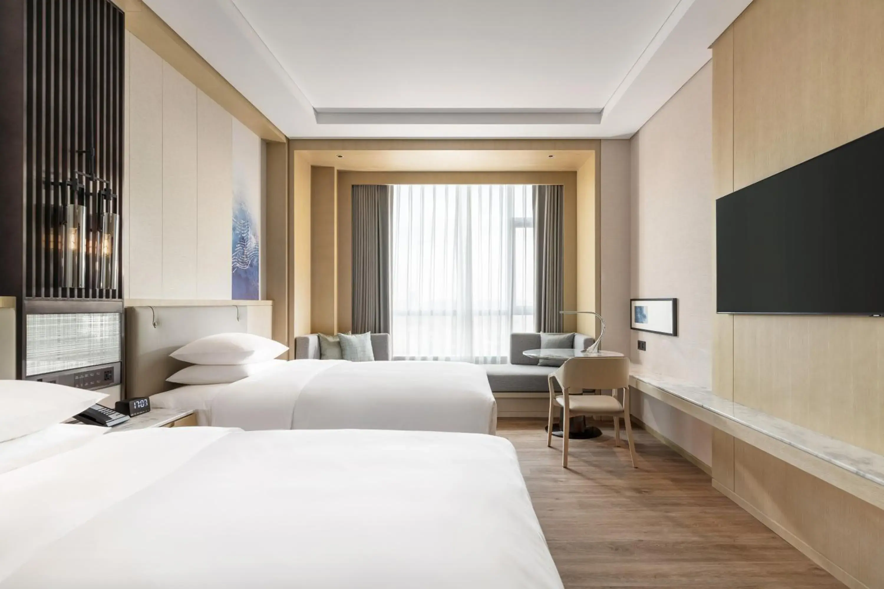 Deluxe Twin Room in Courtyard by Marriott Shanwei Haifeng Deluxe Twin Room in Courtyard by Marriott Shanwei Haifeng