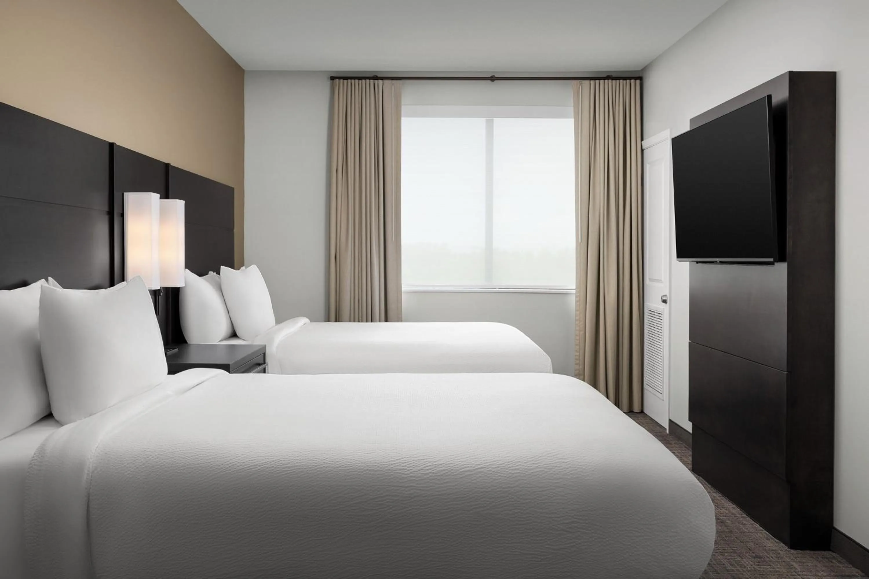Bedroom, Bed in Residence Inn by Marriott Indianapolis Plainfield