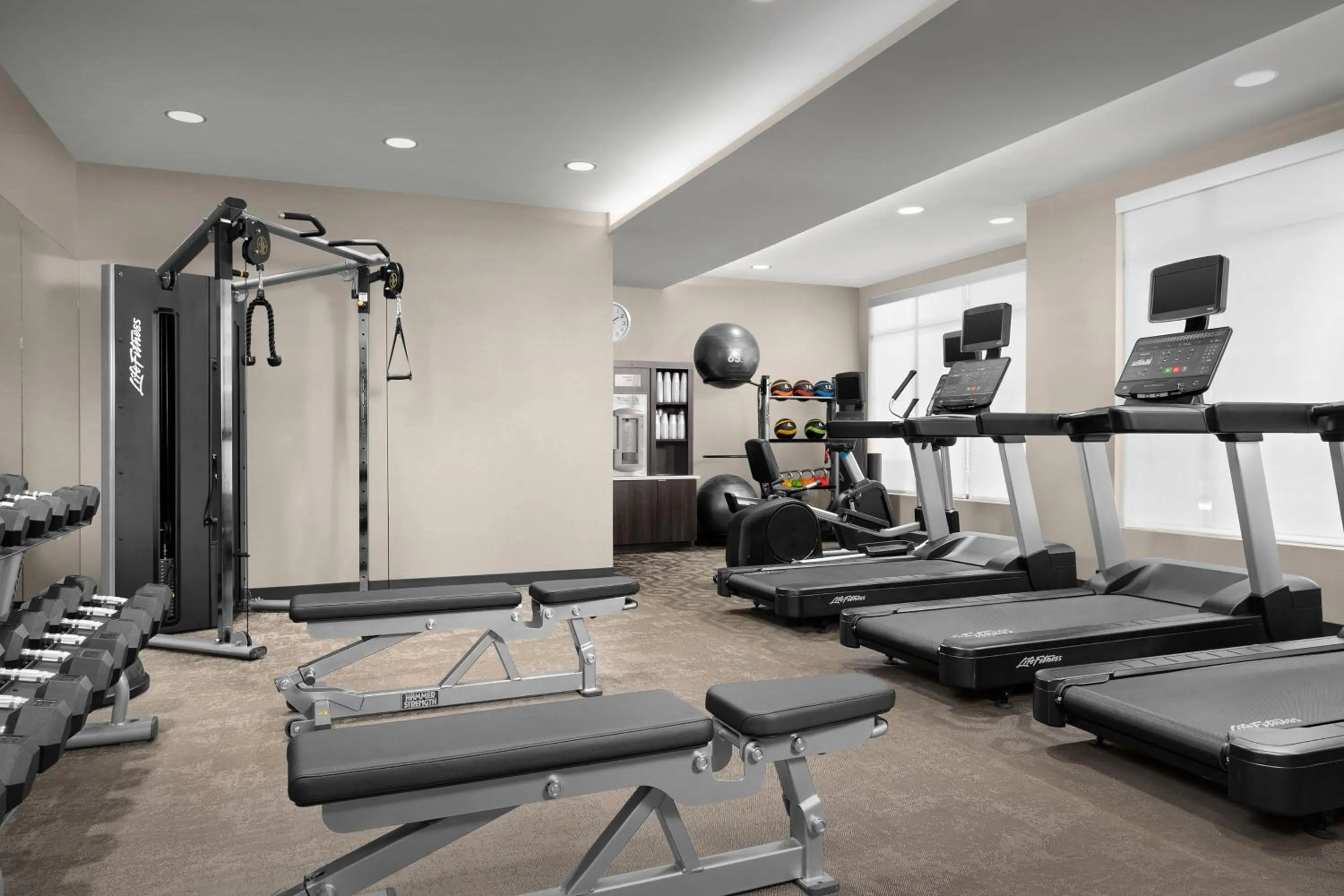 Fitness centre/facilities in Residence Inn by Marriott Indianapolis Plainfield