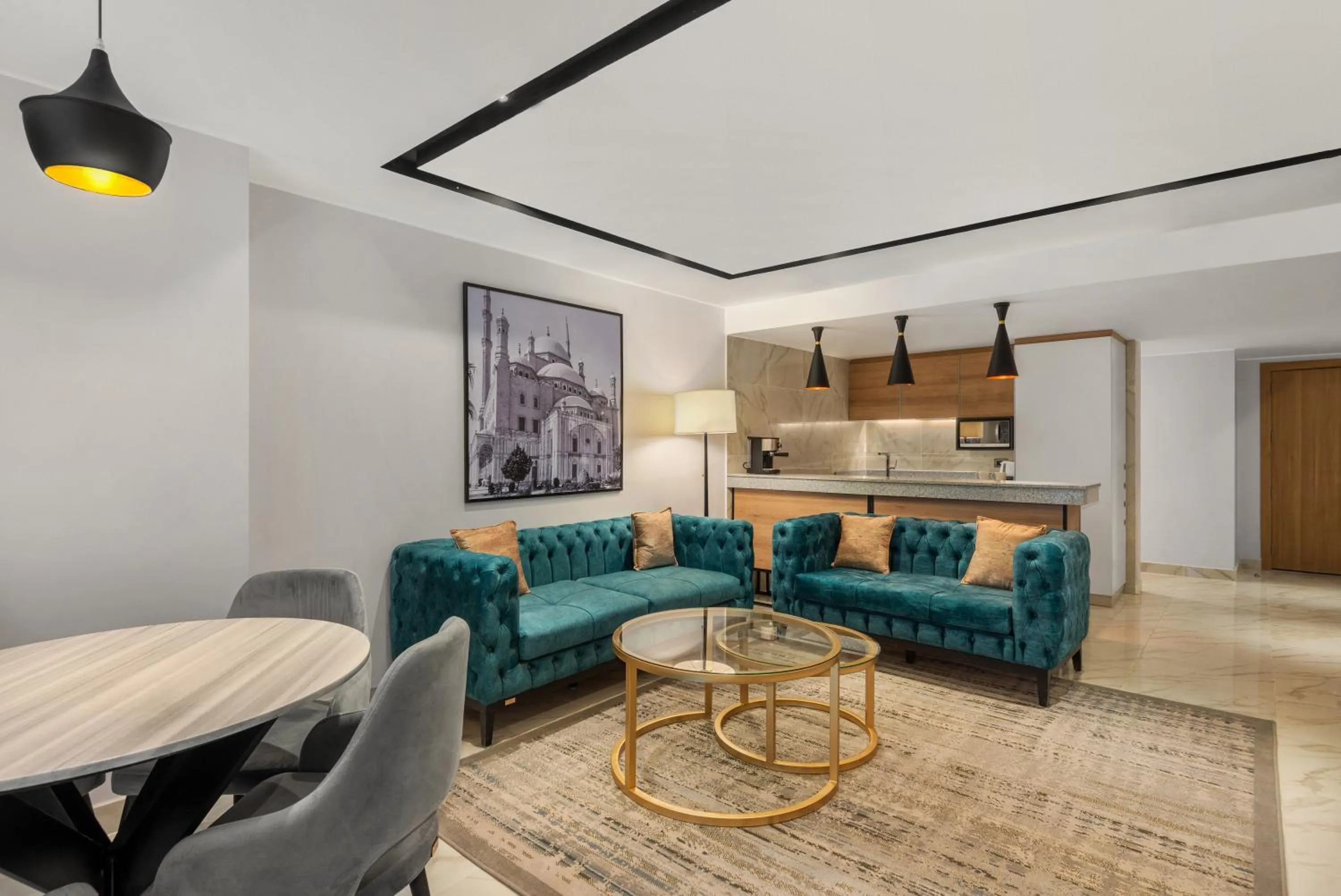 Living room in Radisson Residences Cairo Heliopolis