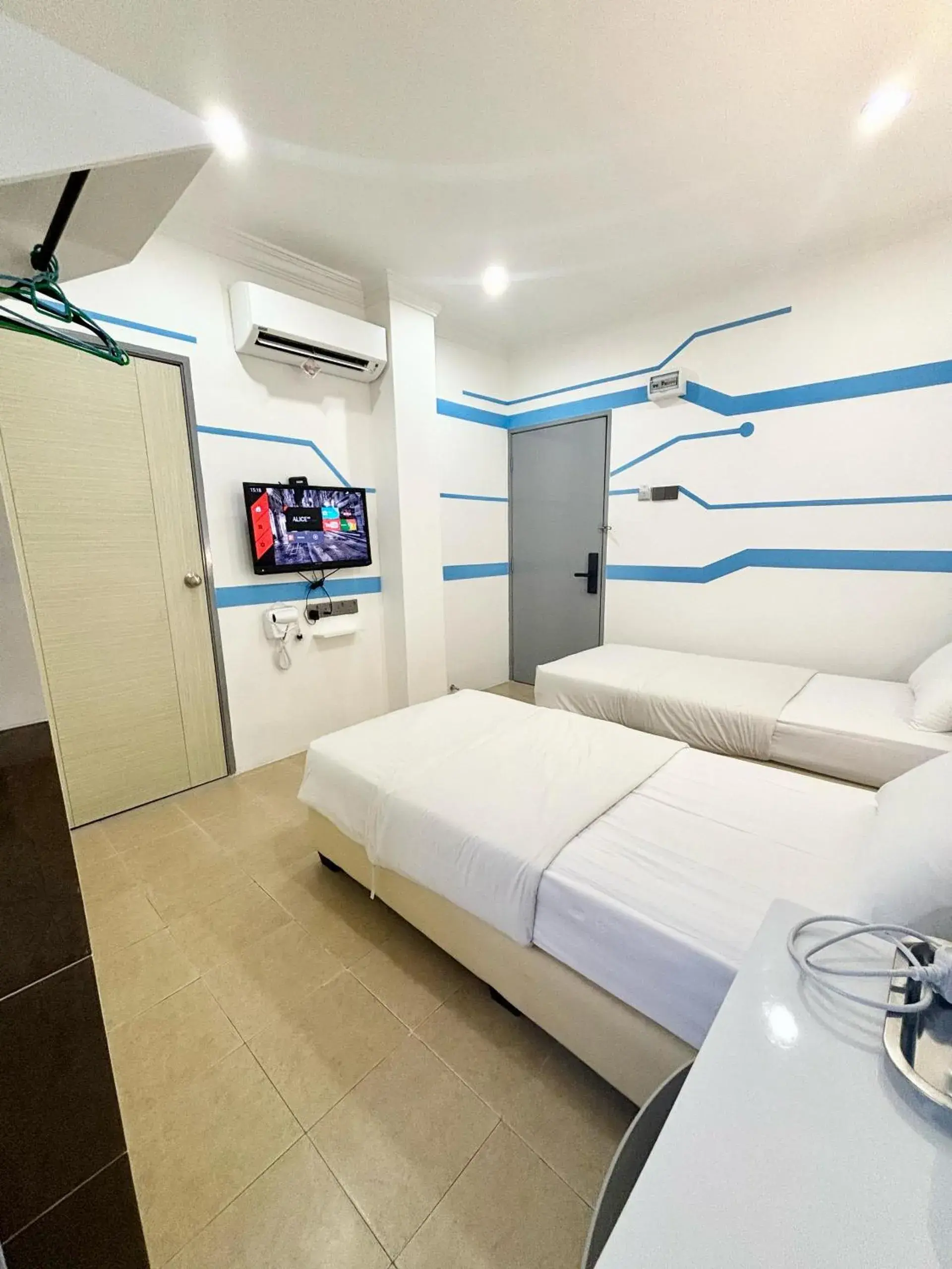 Standard Twin Room in One Stop Hotel Ipoh Standard Twin Room in One Stop Hotel Ipoh