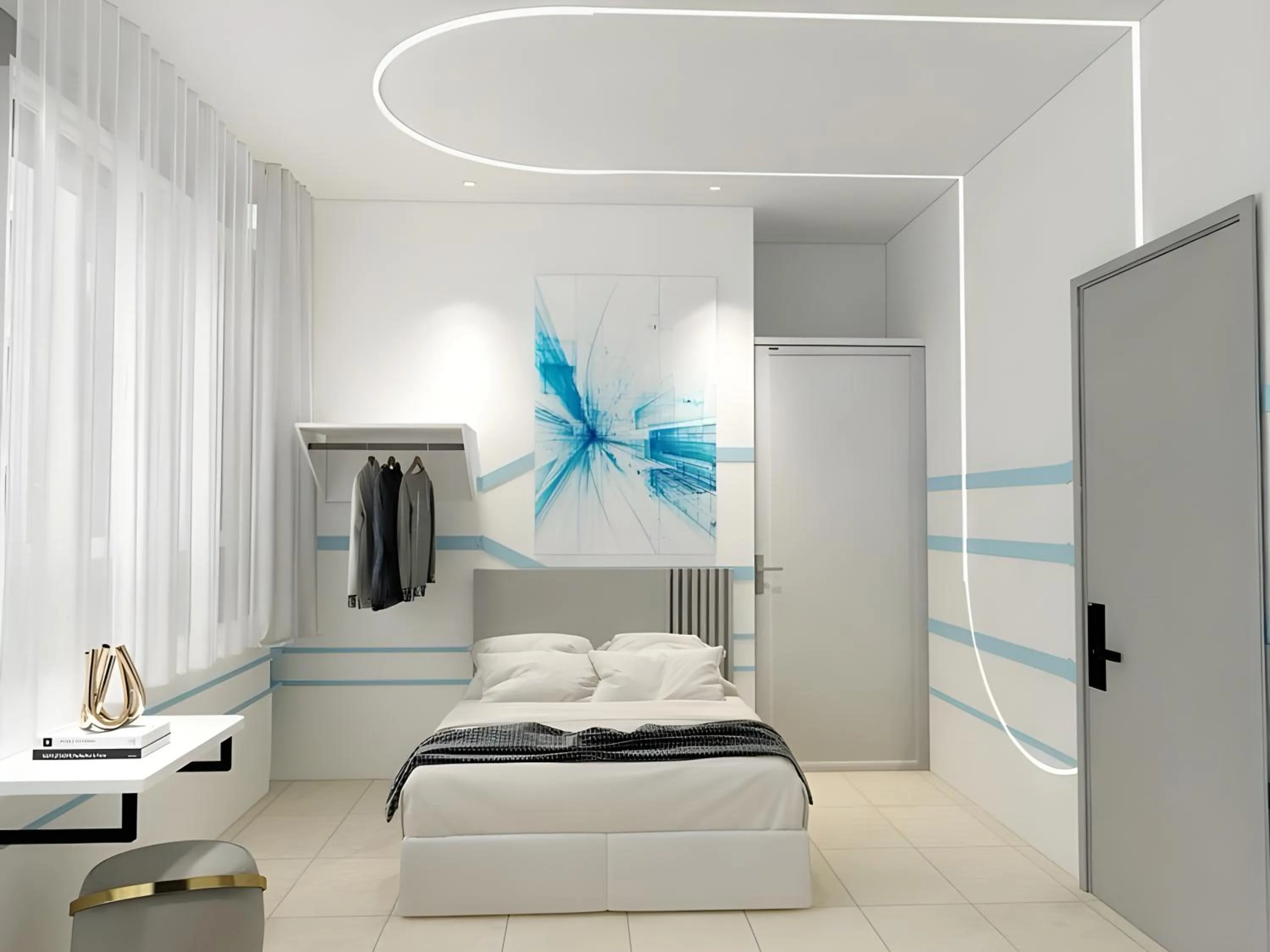 Bedroom, Bed in One Stop Hotel Ipoh