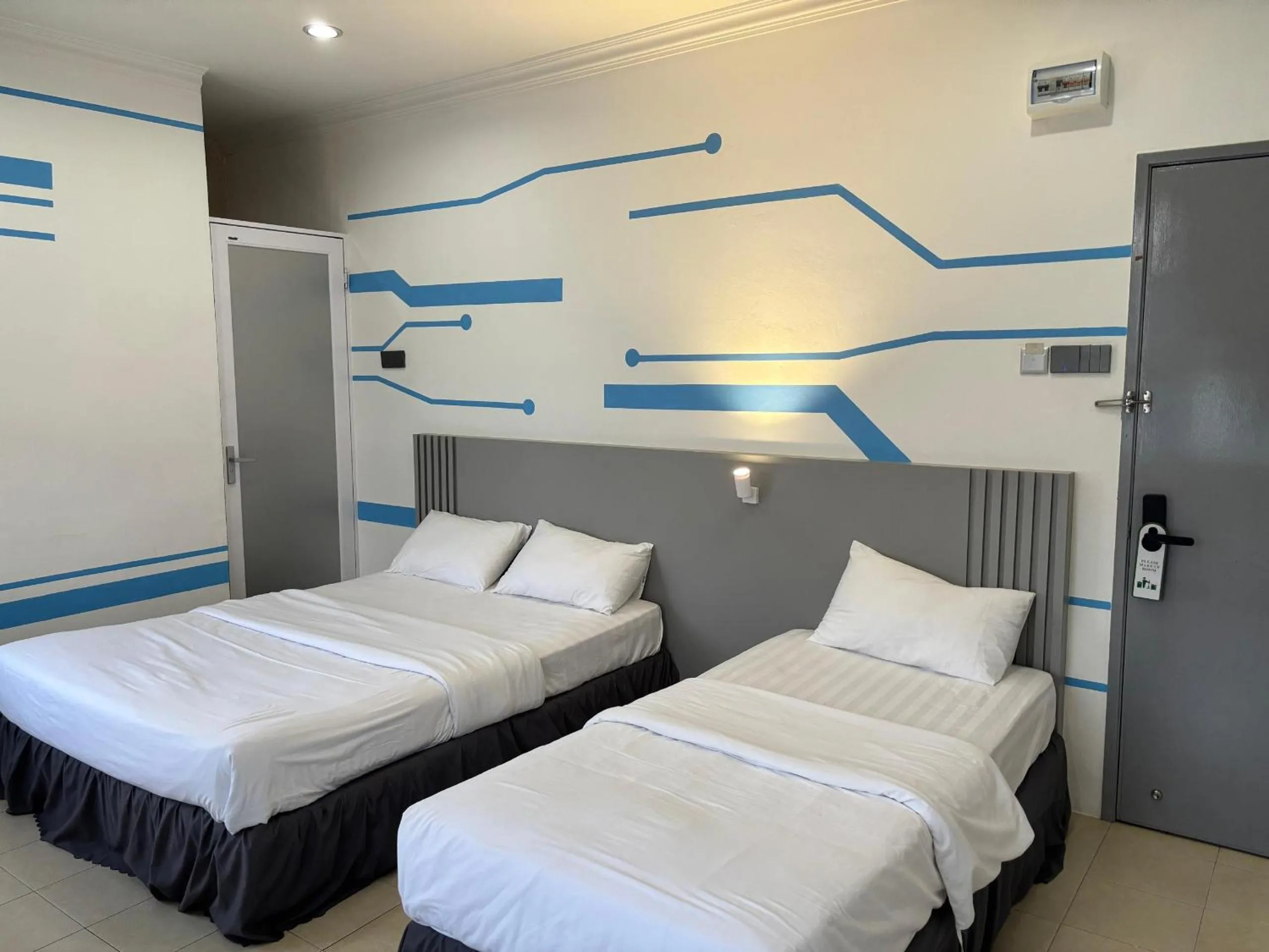 Bed in One Stop Hotel Ipoh