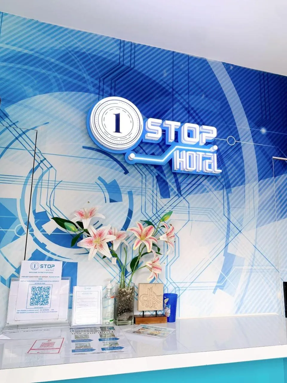 Lobby or reception in One Stop Hotel Ipoh