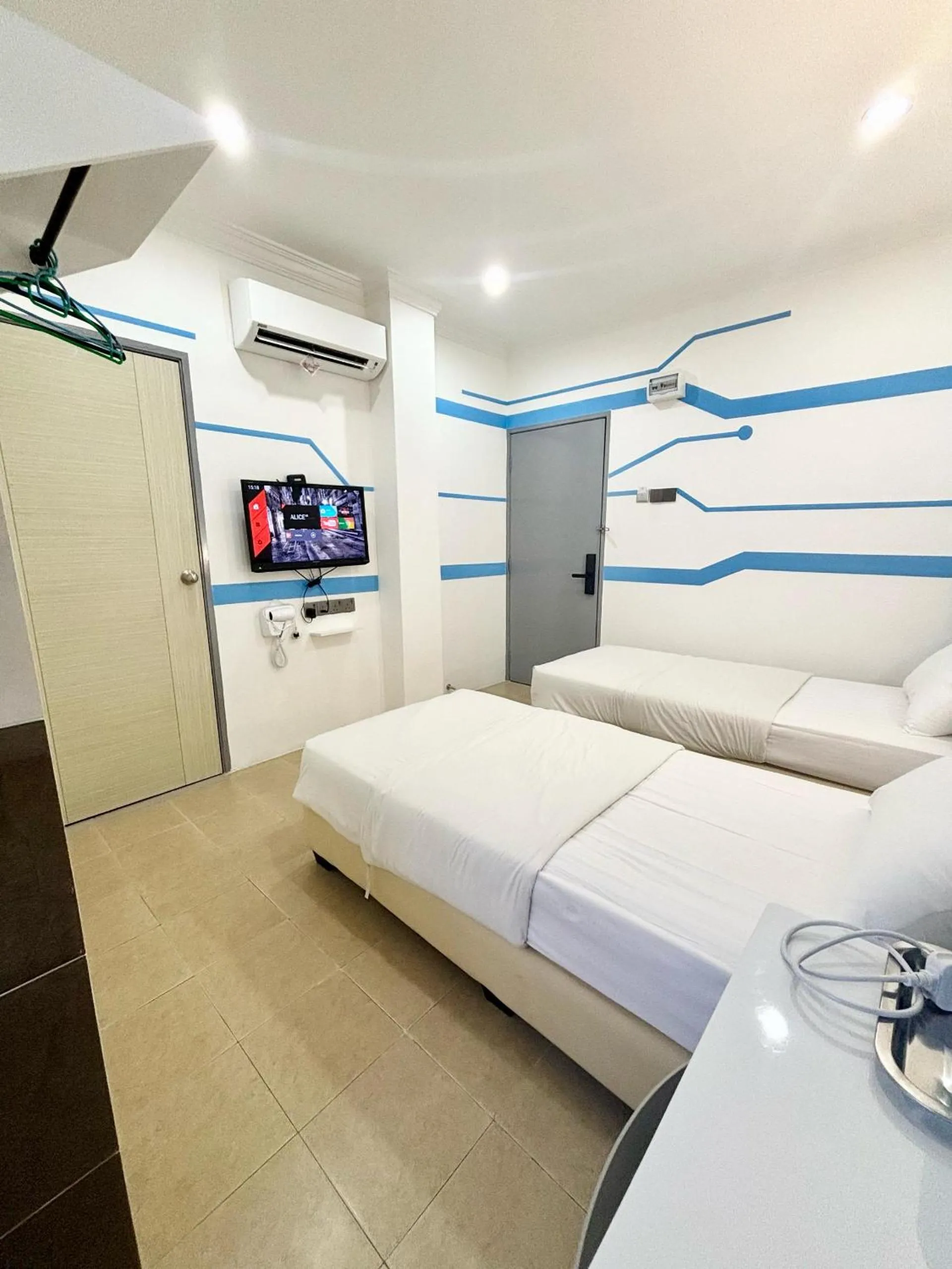 Area and facilities, Bed in One Stop Hotel Ipoh