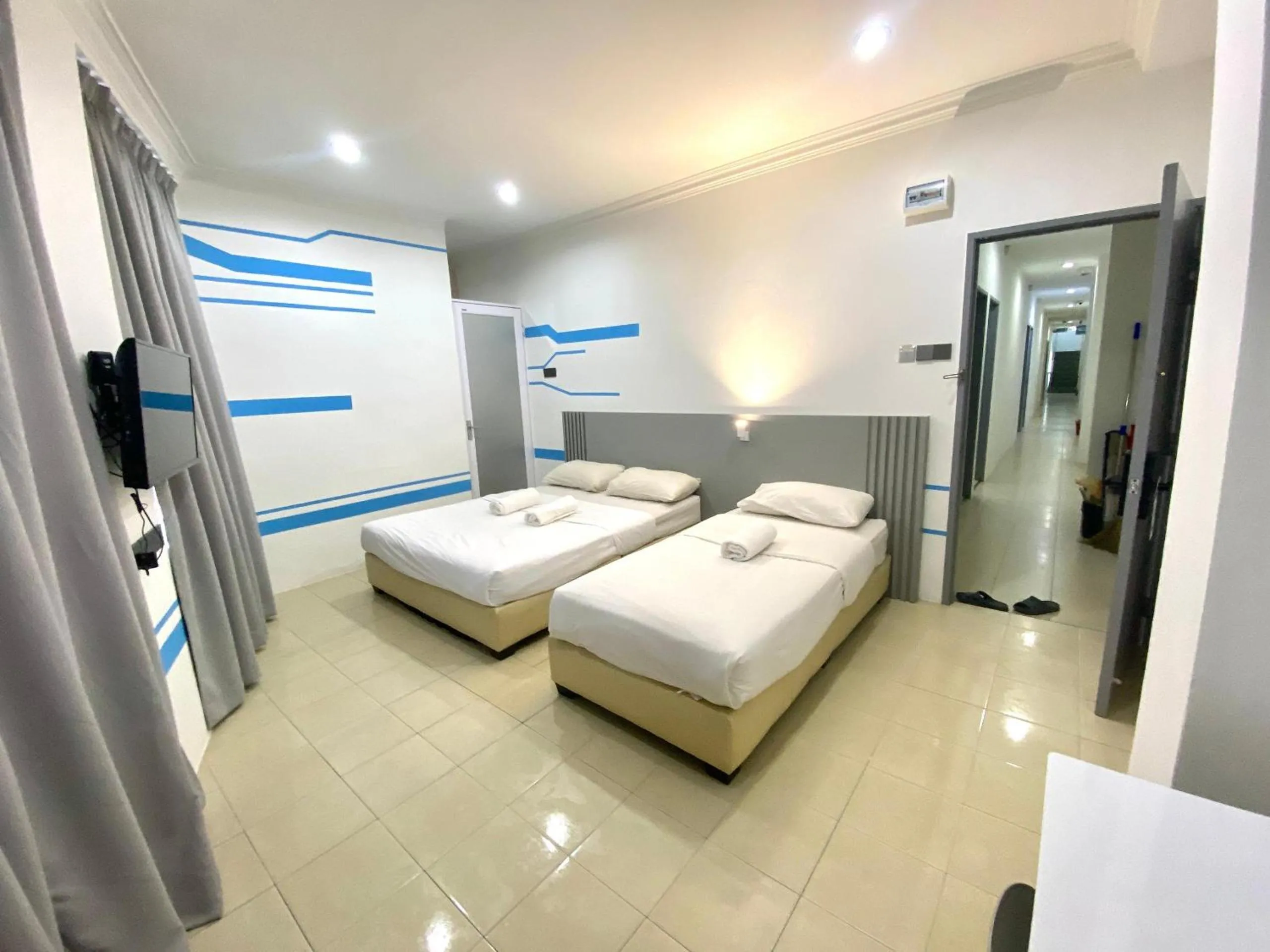 Bed in One Stop Hotel Ipoh