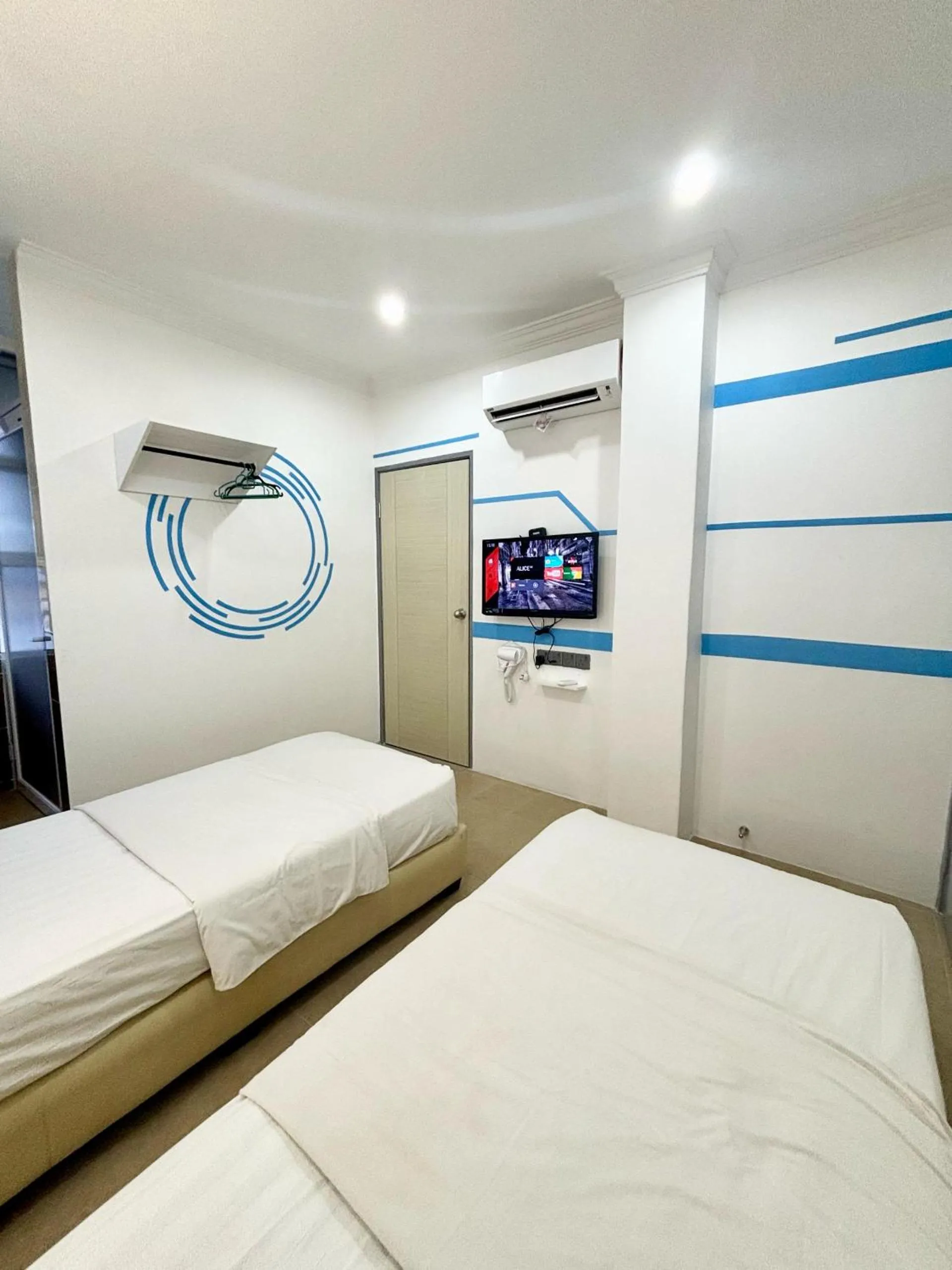 Bedroom, Bed in One Stop Hotel Ipoh