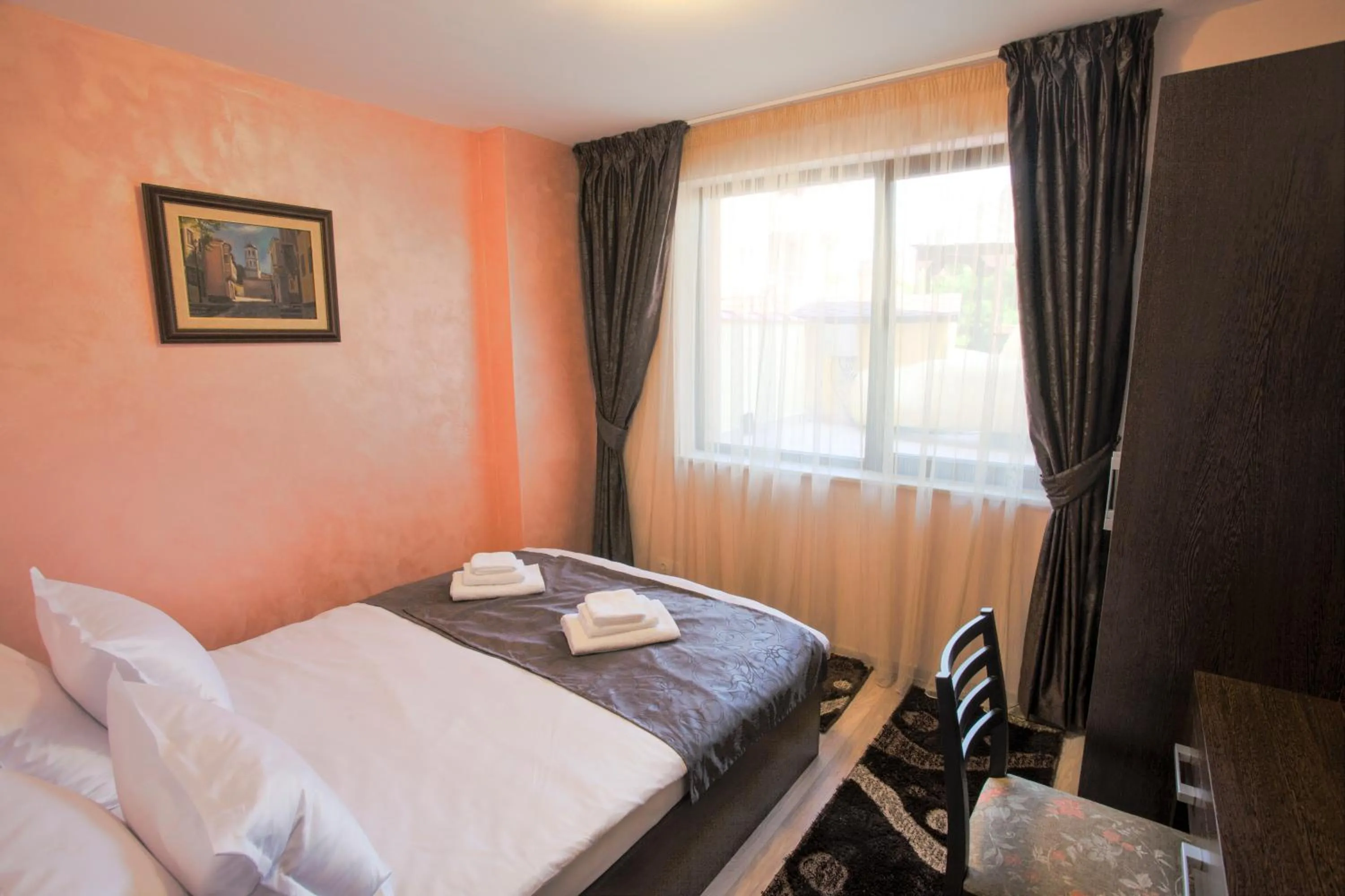 Bedroom in Old Plovdiv House in Kapana Area