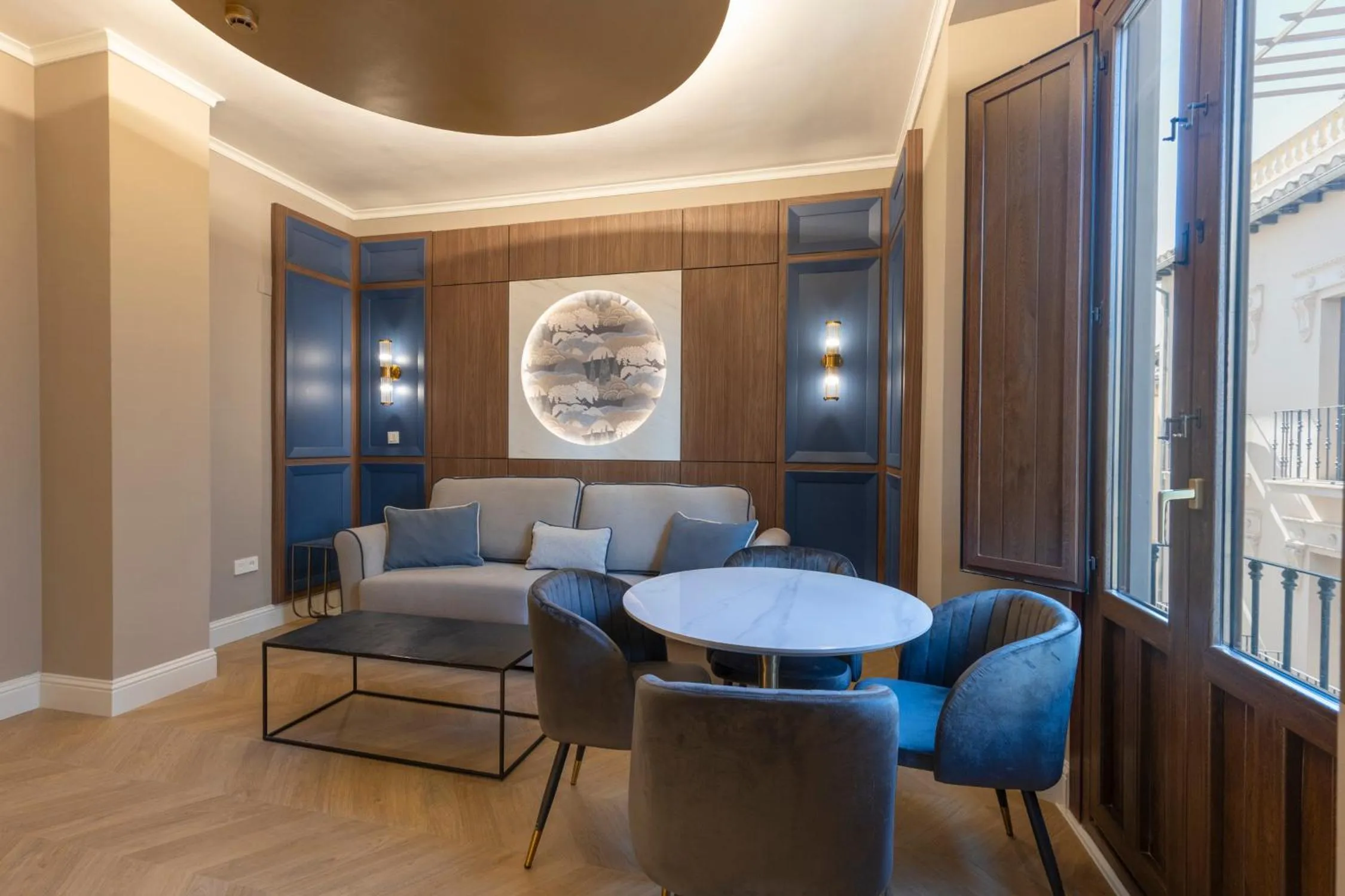 Living room in BiBo Suites Palacio de Portago